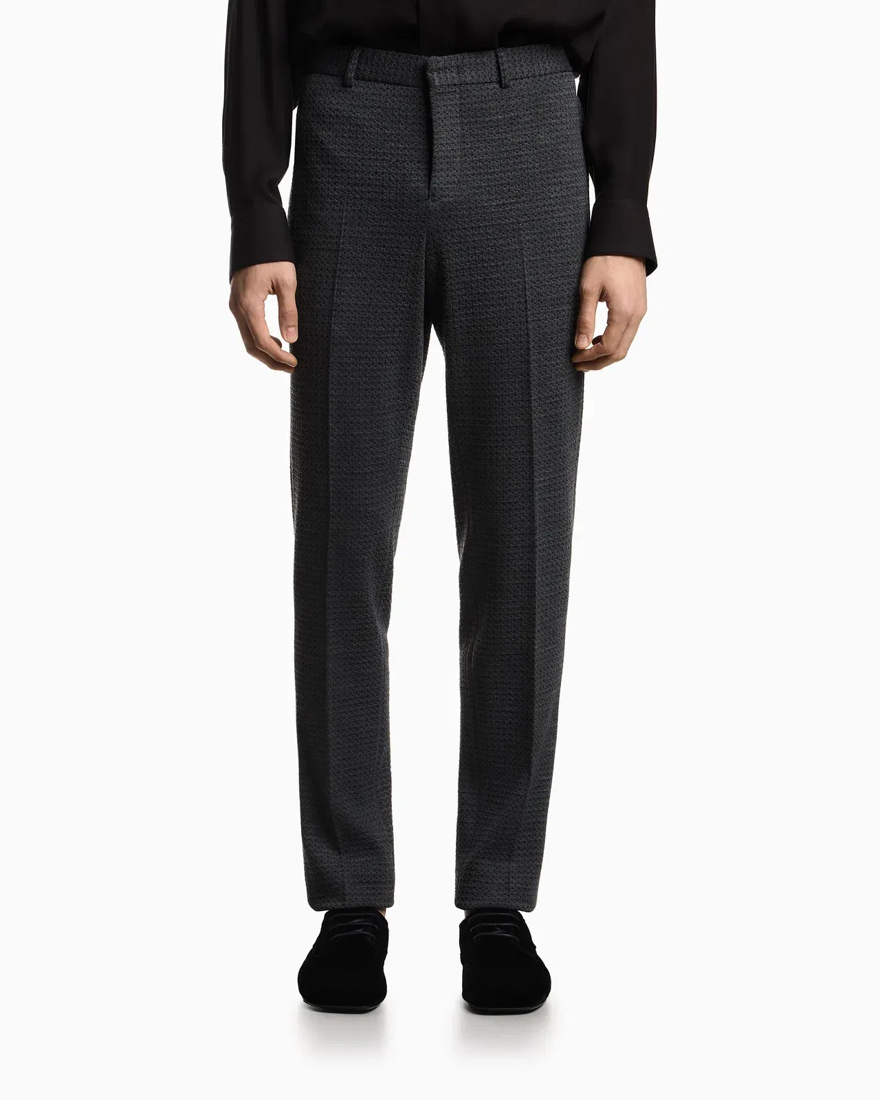 Emporio Armani 3D jersey knit trousers