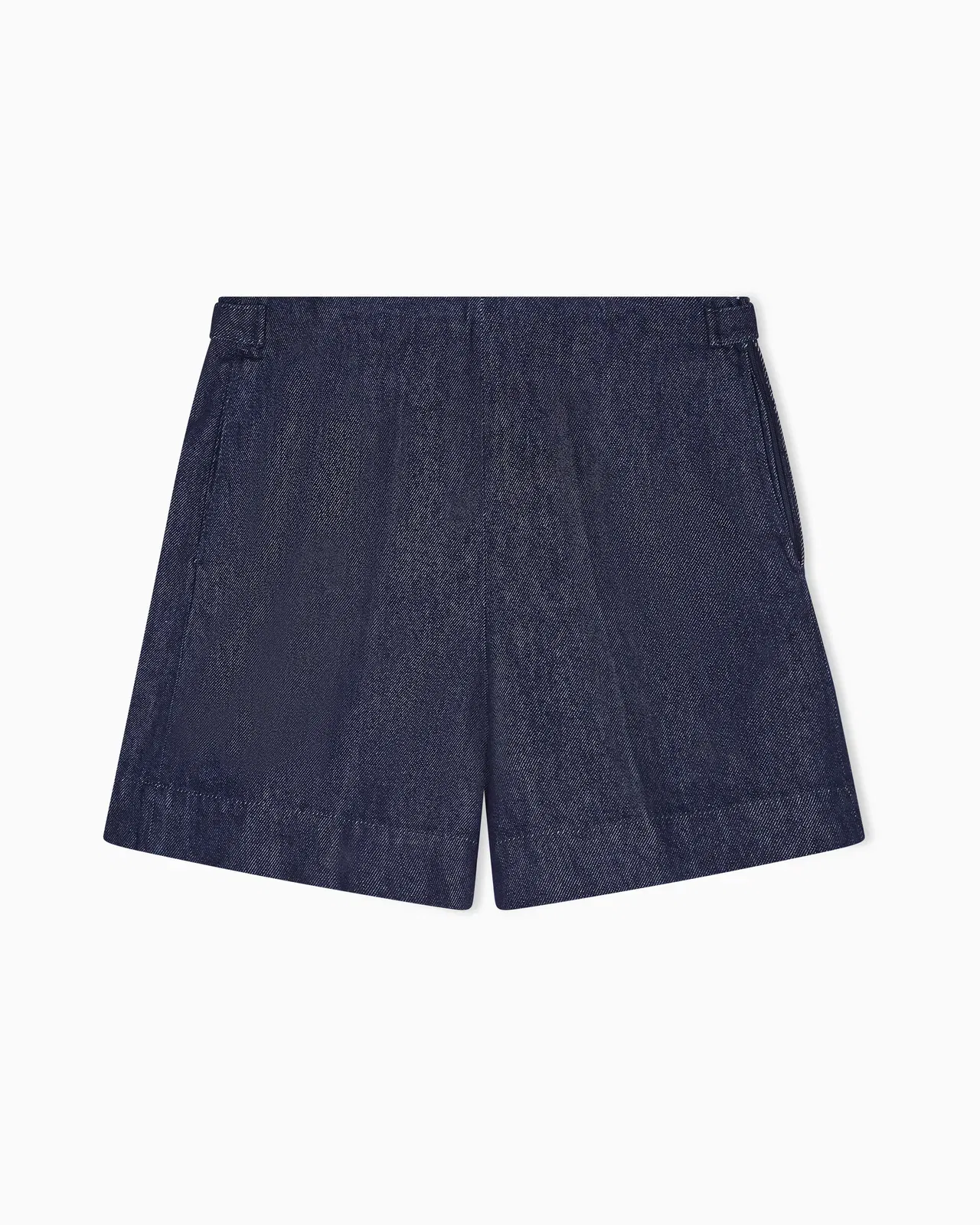Emporio Armani 11 oz denim shorts with waistband detail