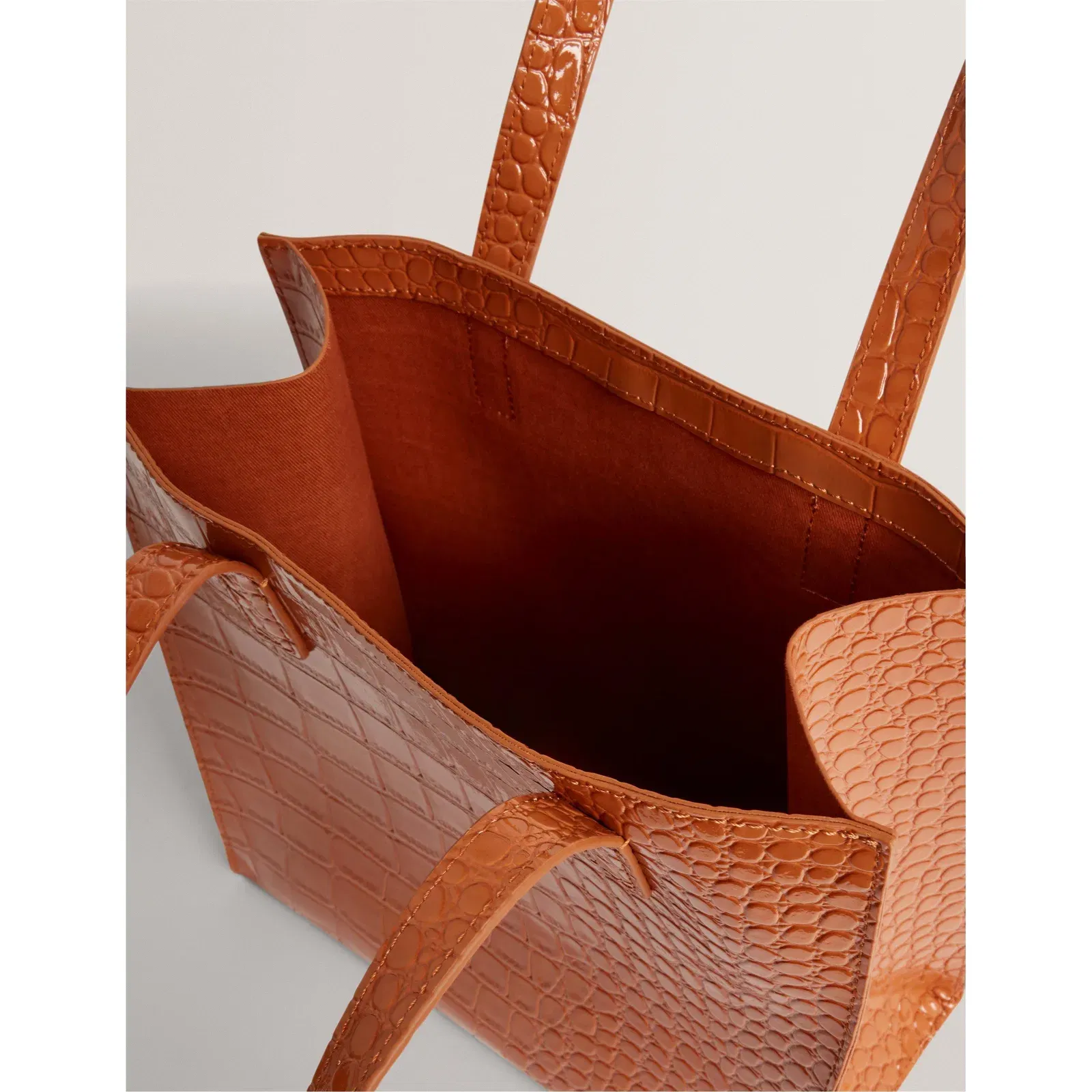 Ted Baker Croc Small Icon Tote Bag