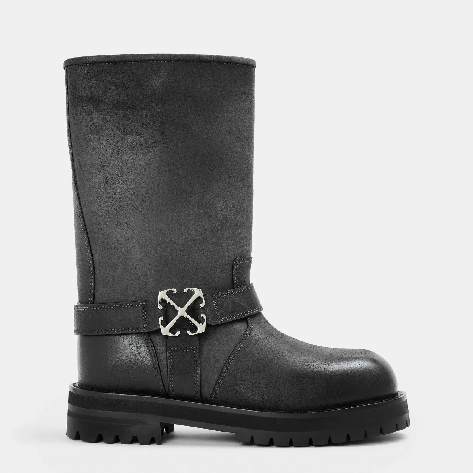 Track Biker Boots