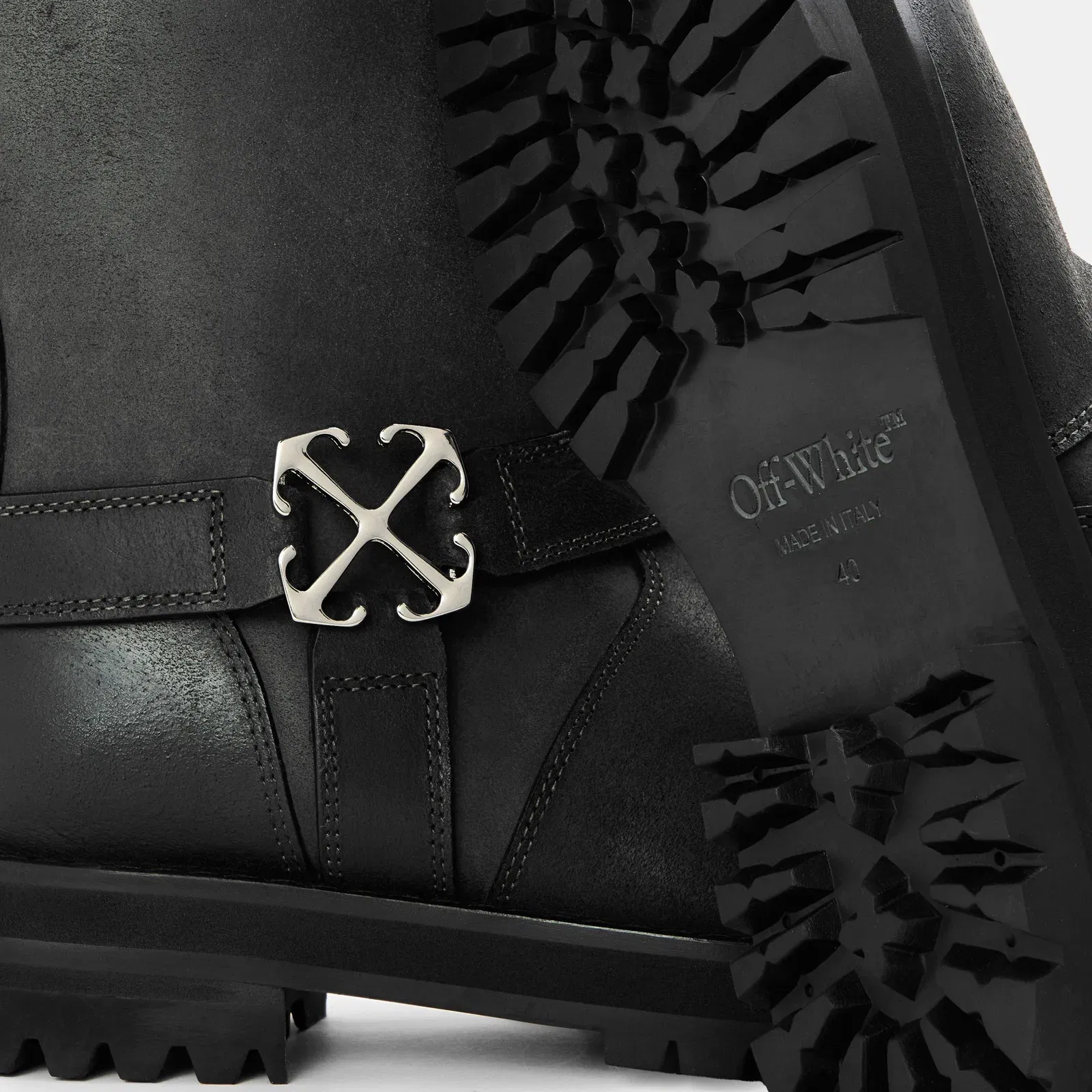 Track Biker Boots