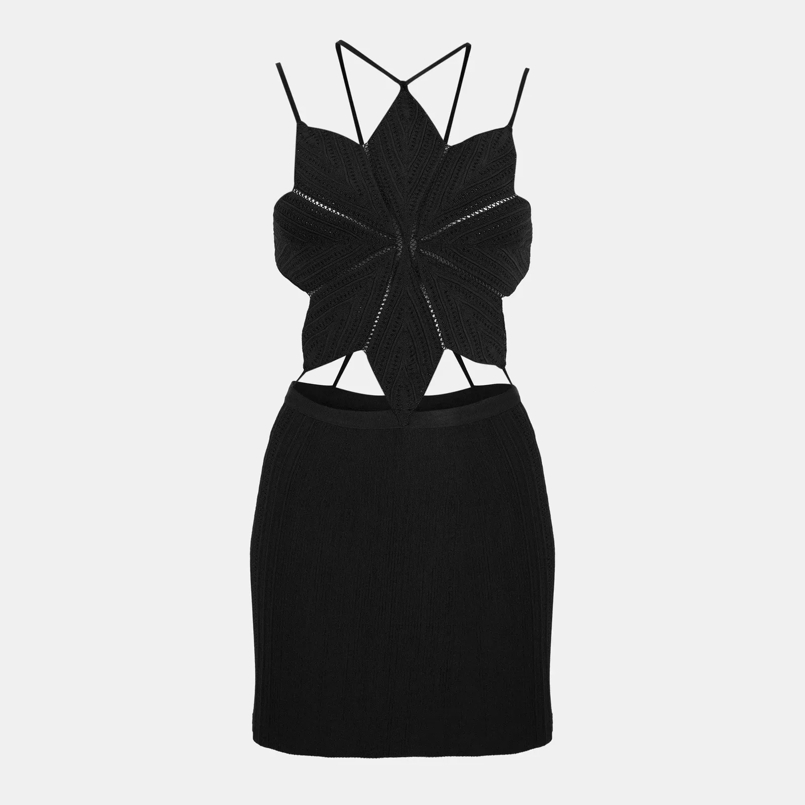 Silk Knit Star Dress