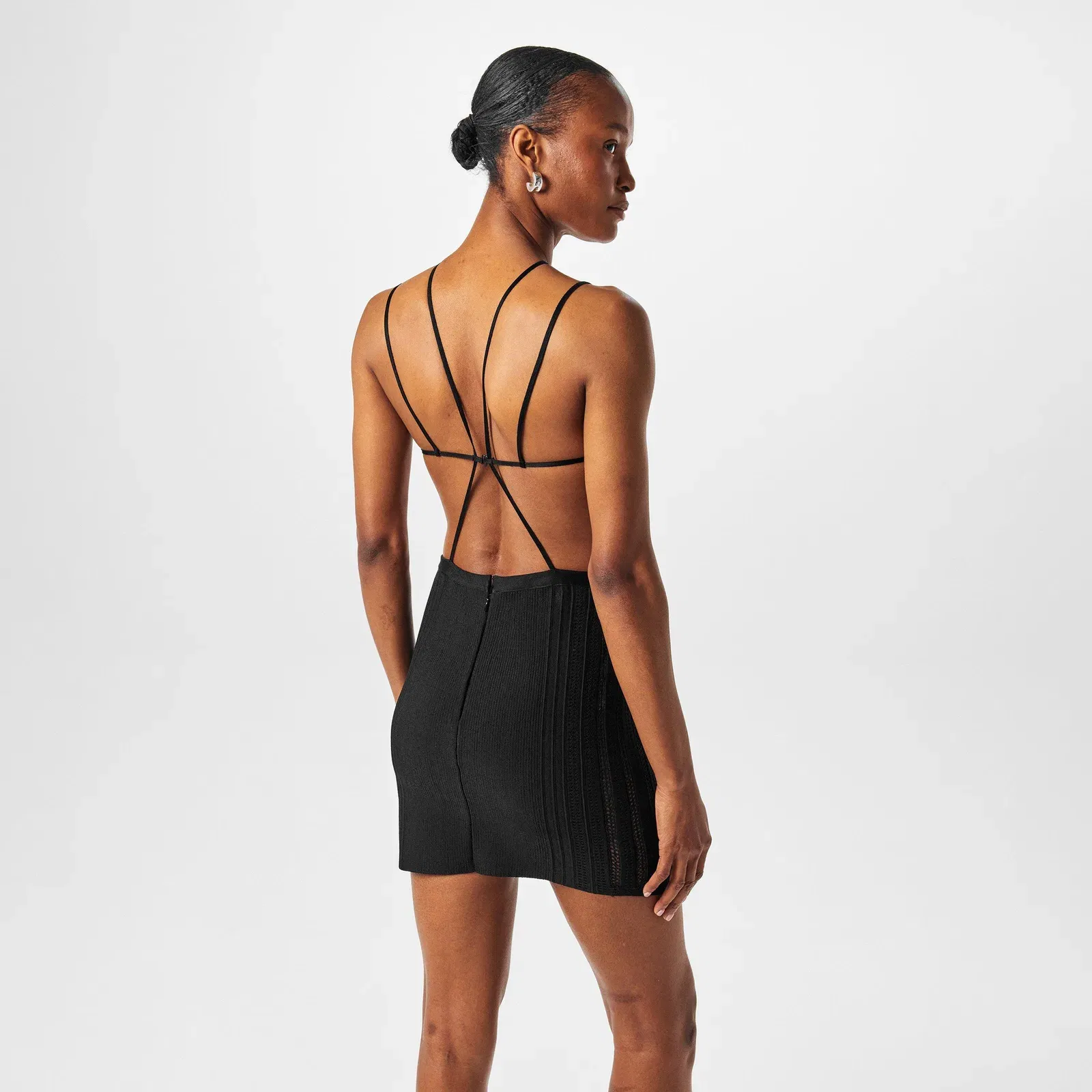 Silk Knit Star Dress
