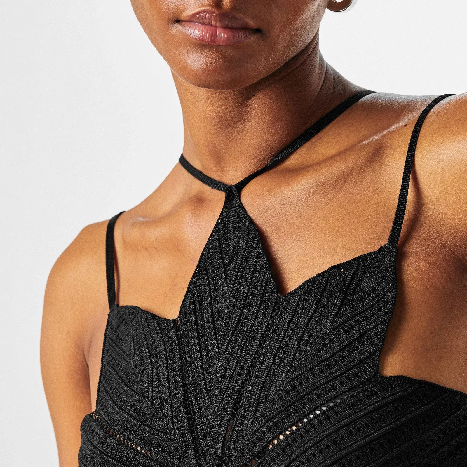 Silk Knit Star Dress