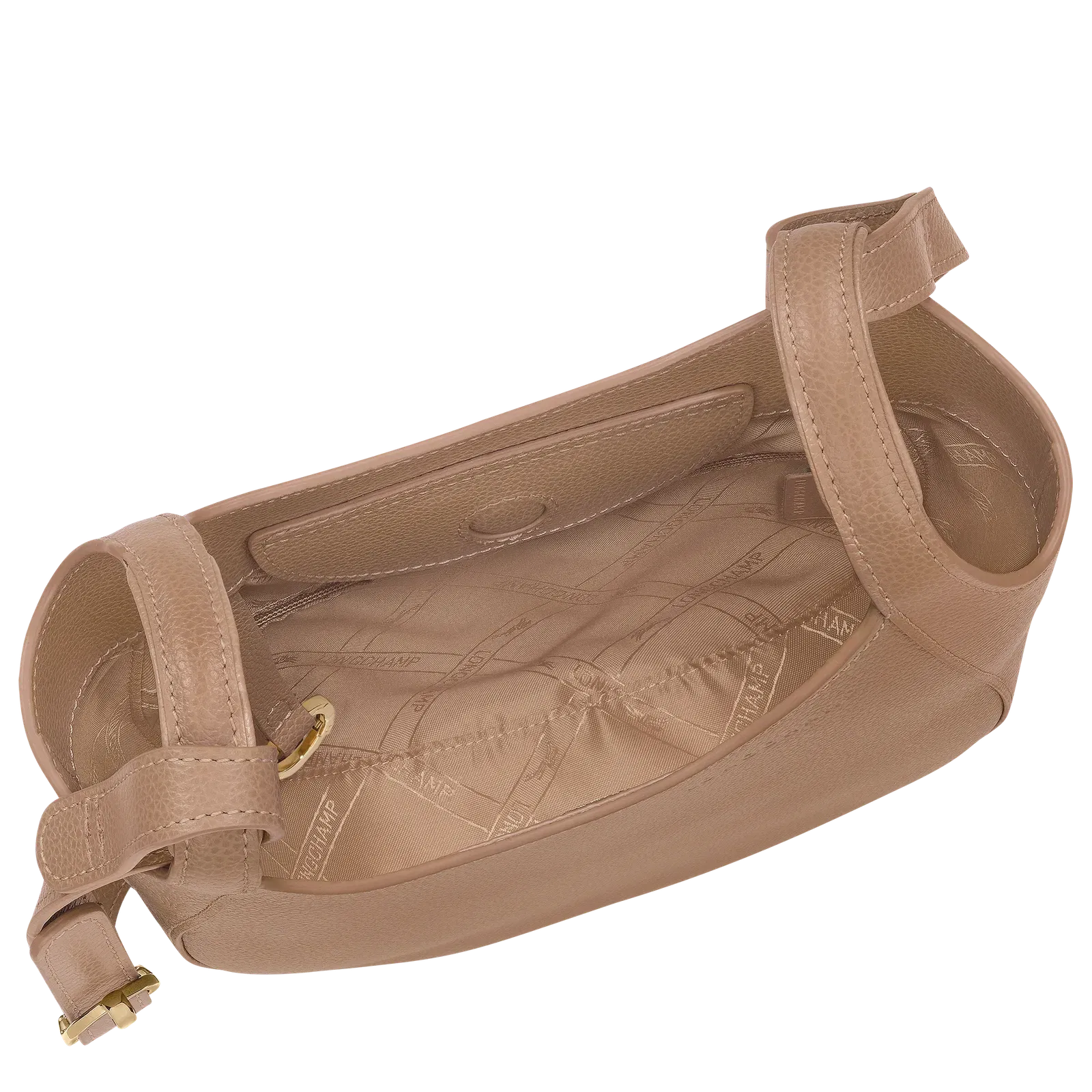 Longchamp Le Foulonné S Crossbody bag Biscuit