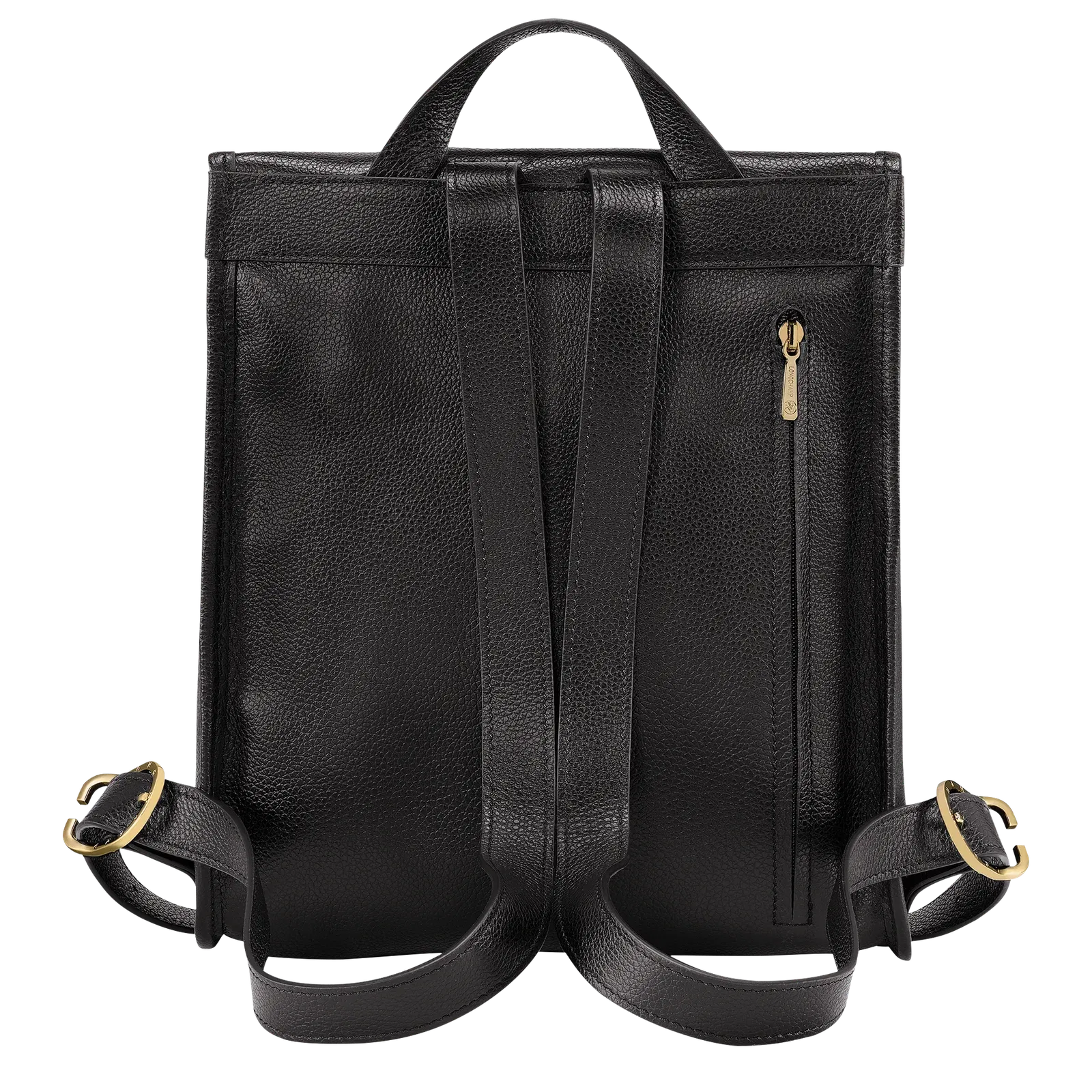 Longchamp Le Foulonné M Backpack Black