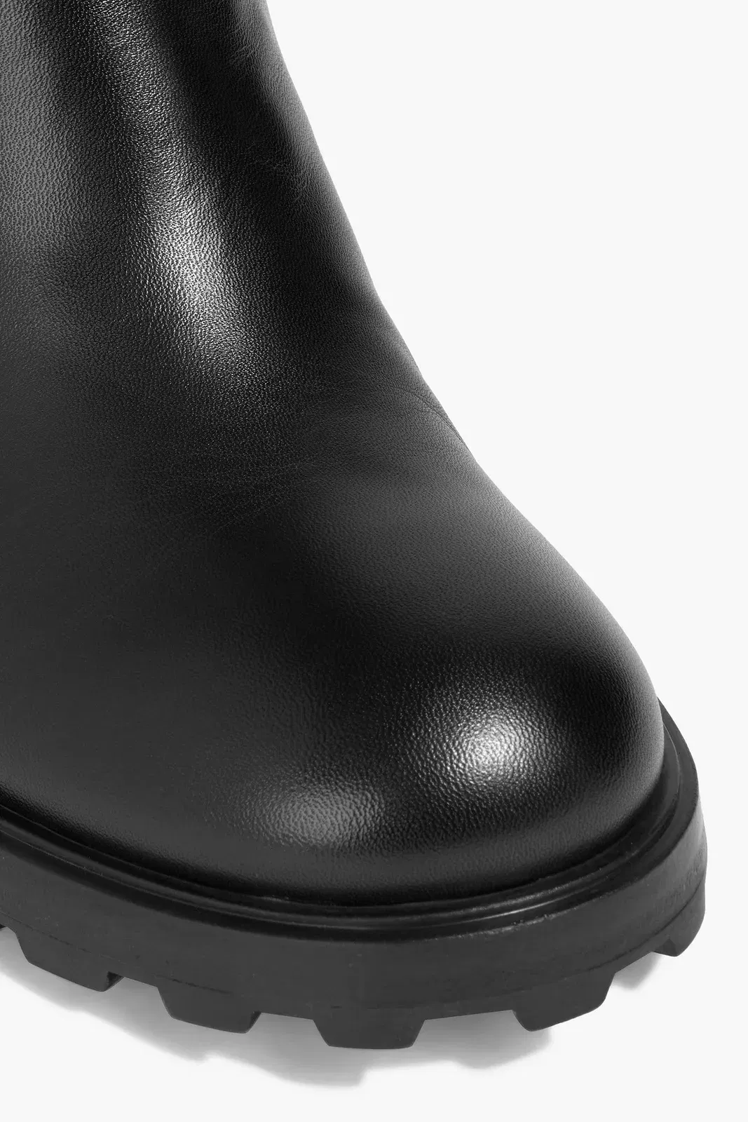 Bally Groanne Leather Chelsea Boots Black Women's
