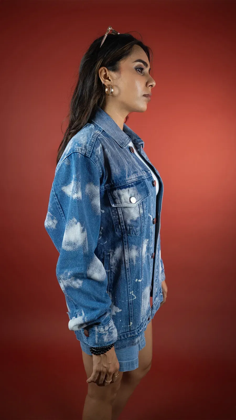 BLUE CLOUD DENIM WOMEN'S JACKET
