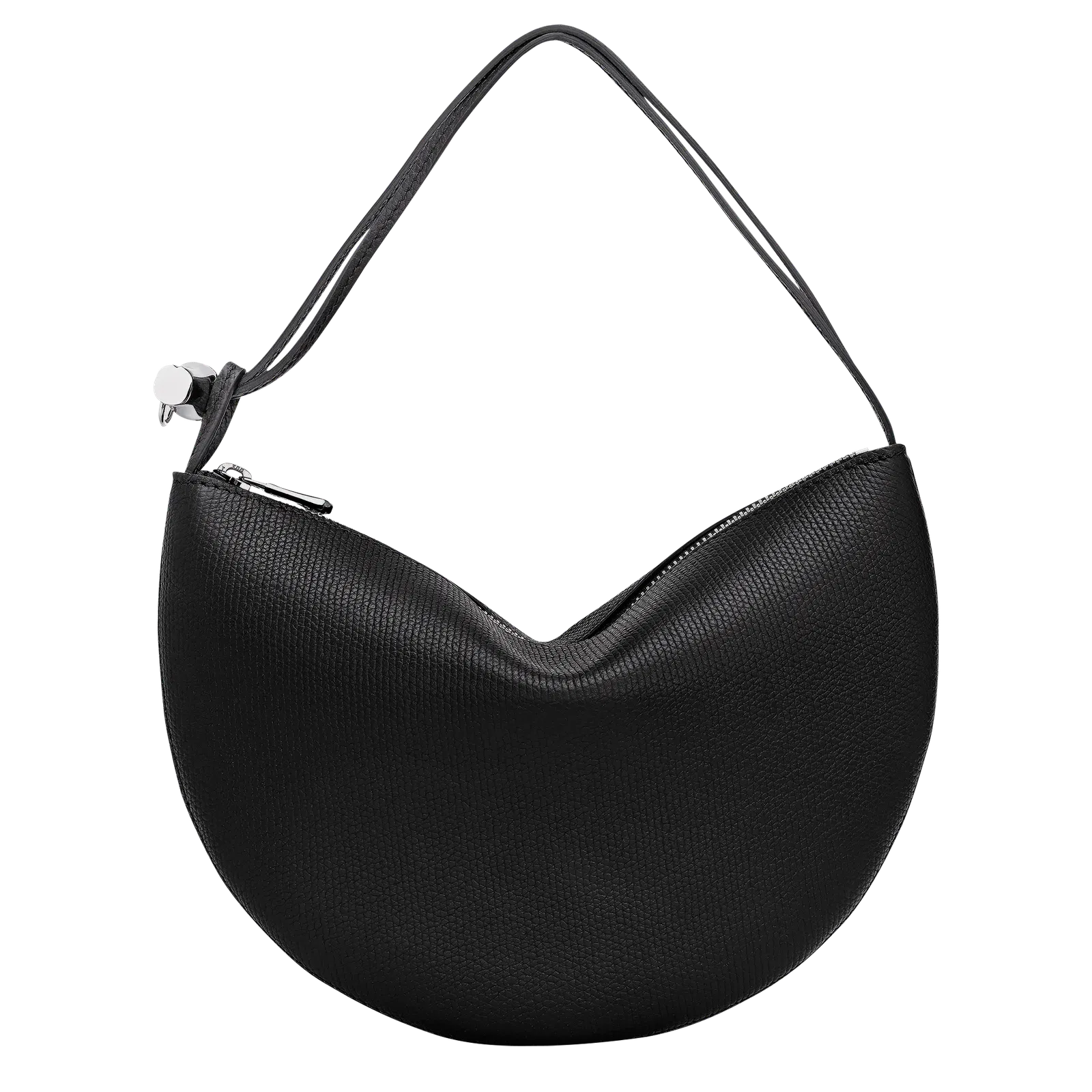 Longchamp Le Roseau Clutch Black