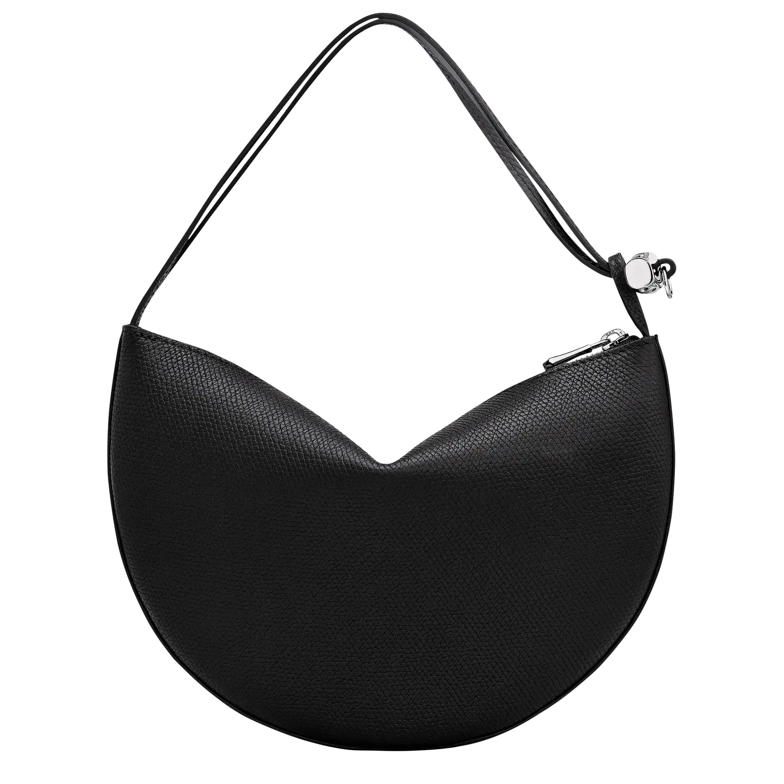 Longchamp Le Roseau Clutch Black