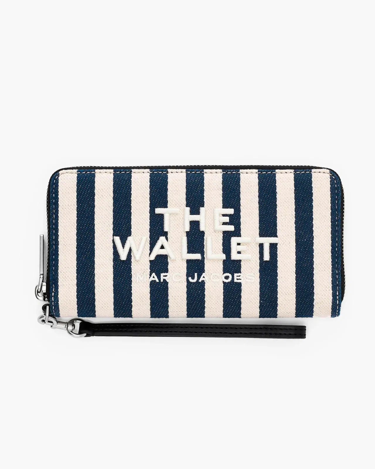 The Stripe Canvas Continental Wallet