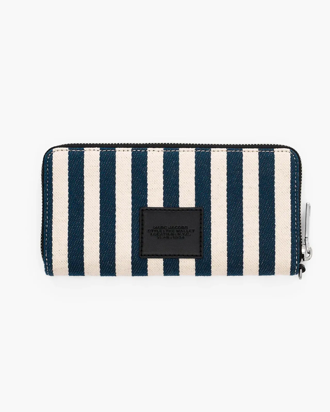 The Stripe Canvas Continental Wallet