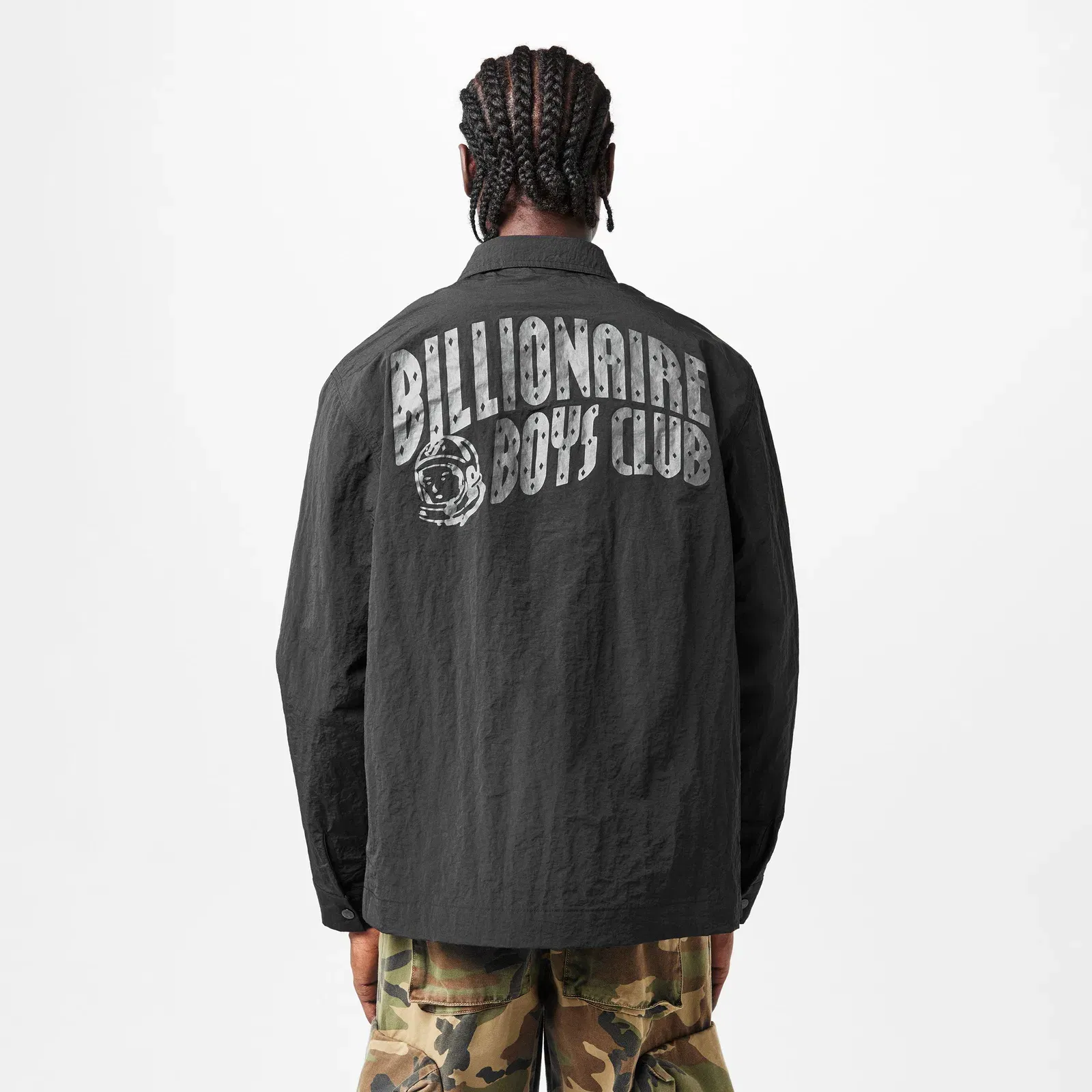 Arch Logo Long Sleeve Overshirt