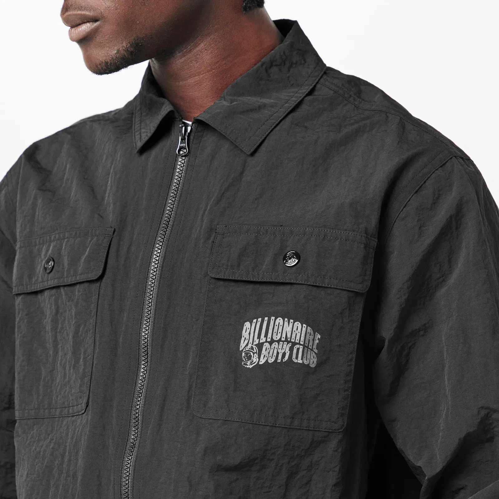 Arch Logo Long Sleeve Overshirt