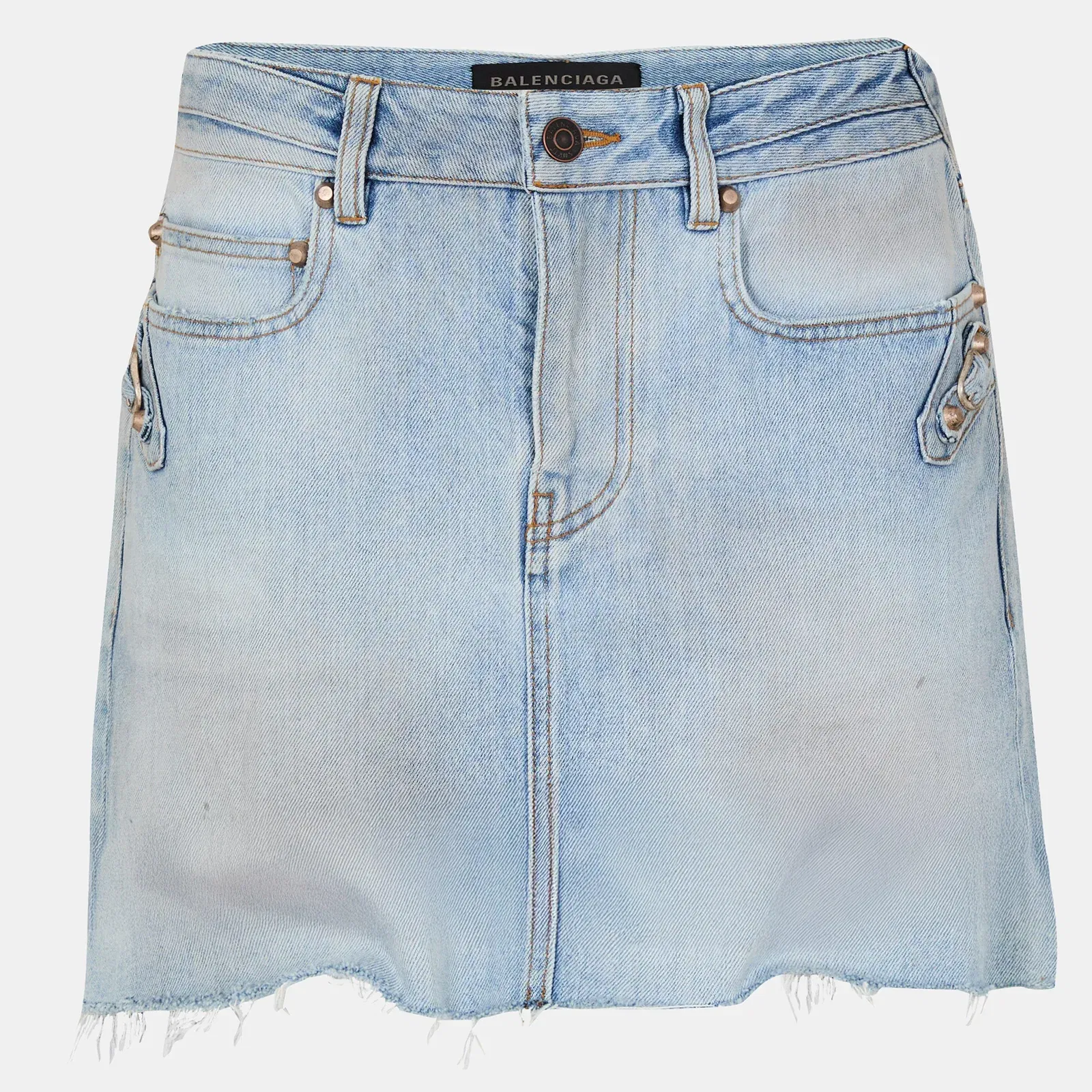 Bal City Mini Denim Skirt