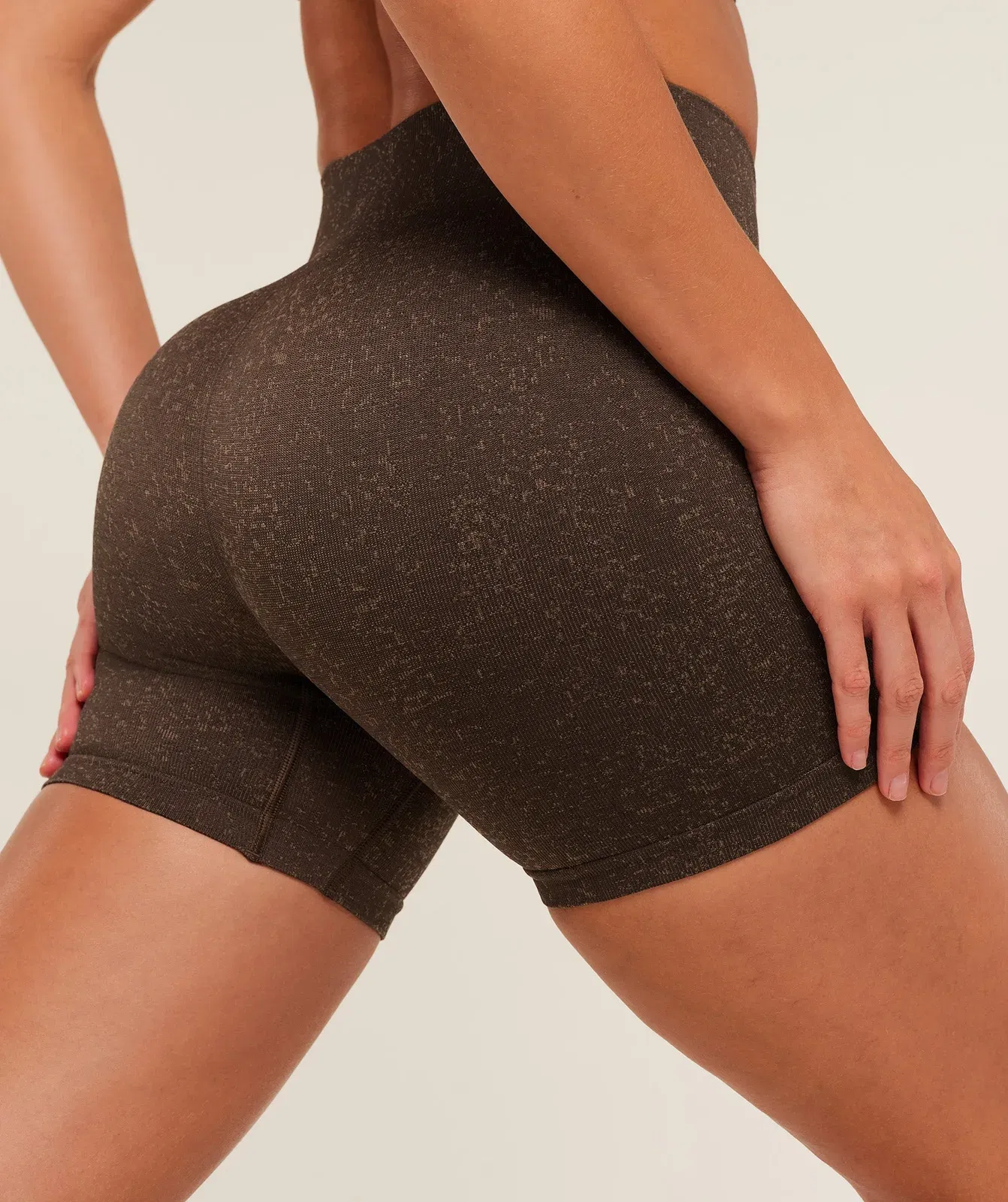 Gymshark Adapt Fleck Seamless Shorts - Archive Brown/Lifestyle Brown