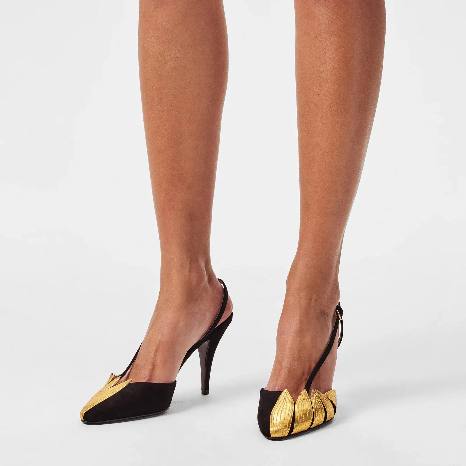 Folie Structured Slingbacks