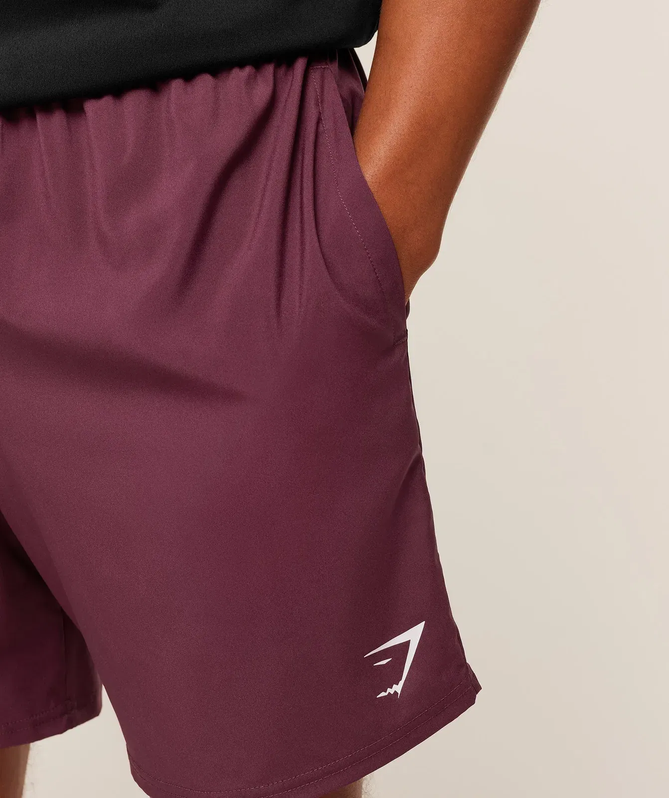Gymshark Arrival 7" Shorts - GS Impact Burgundy
