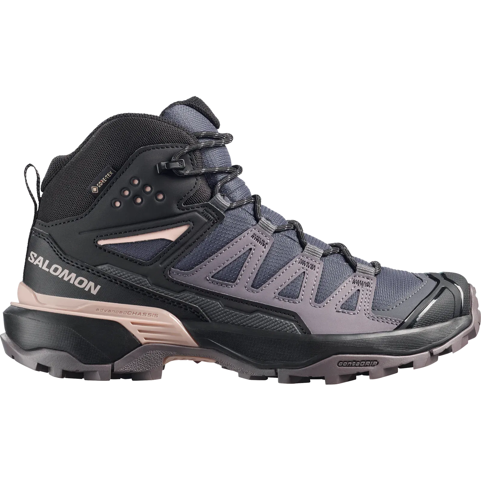 Salomon X Ultra 360 Mid Gore-Tex Hiking & Backpacking Shoes Womens Nine Iron