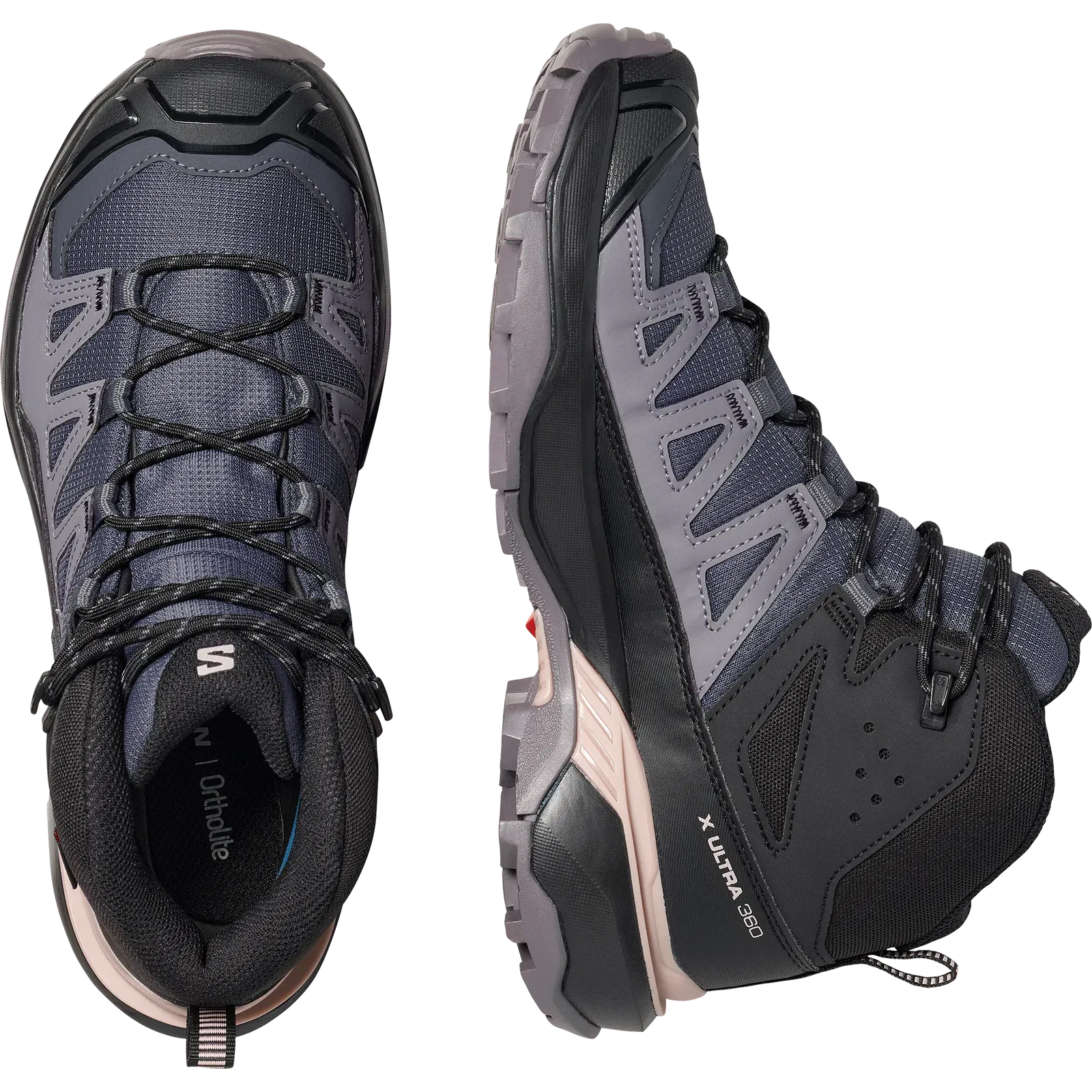 Salomon X Ultra 360 Mid Gore-Tex Hiking & Backpacking Shoes Womens Nine Iron