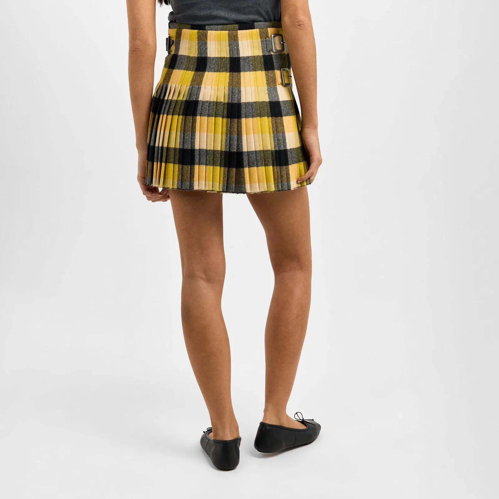 Viv Check Mini Skirt