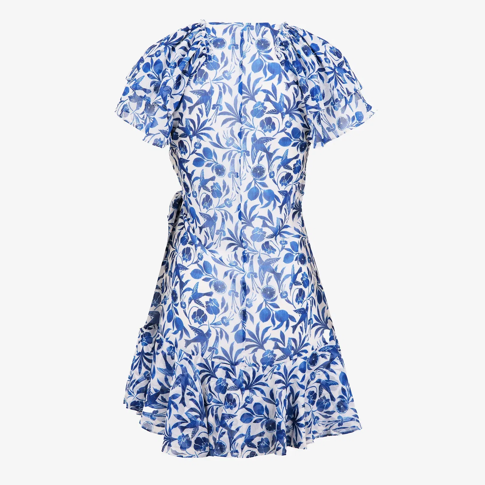 Anshan Wrap Mini Dress