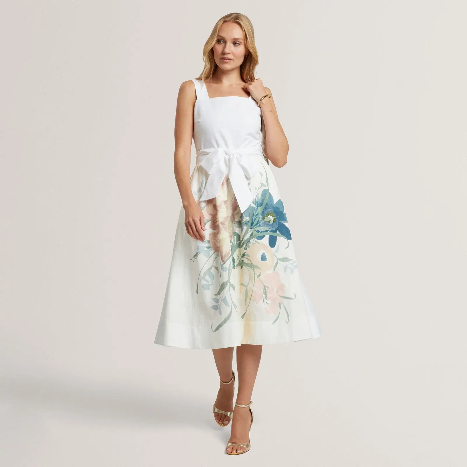 Ted Baker Tie Waist Sundress