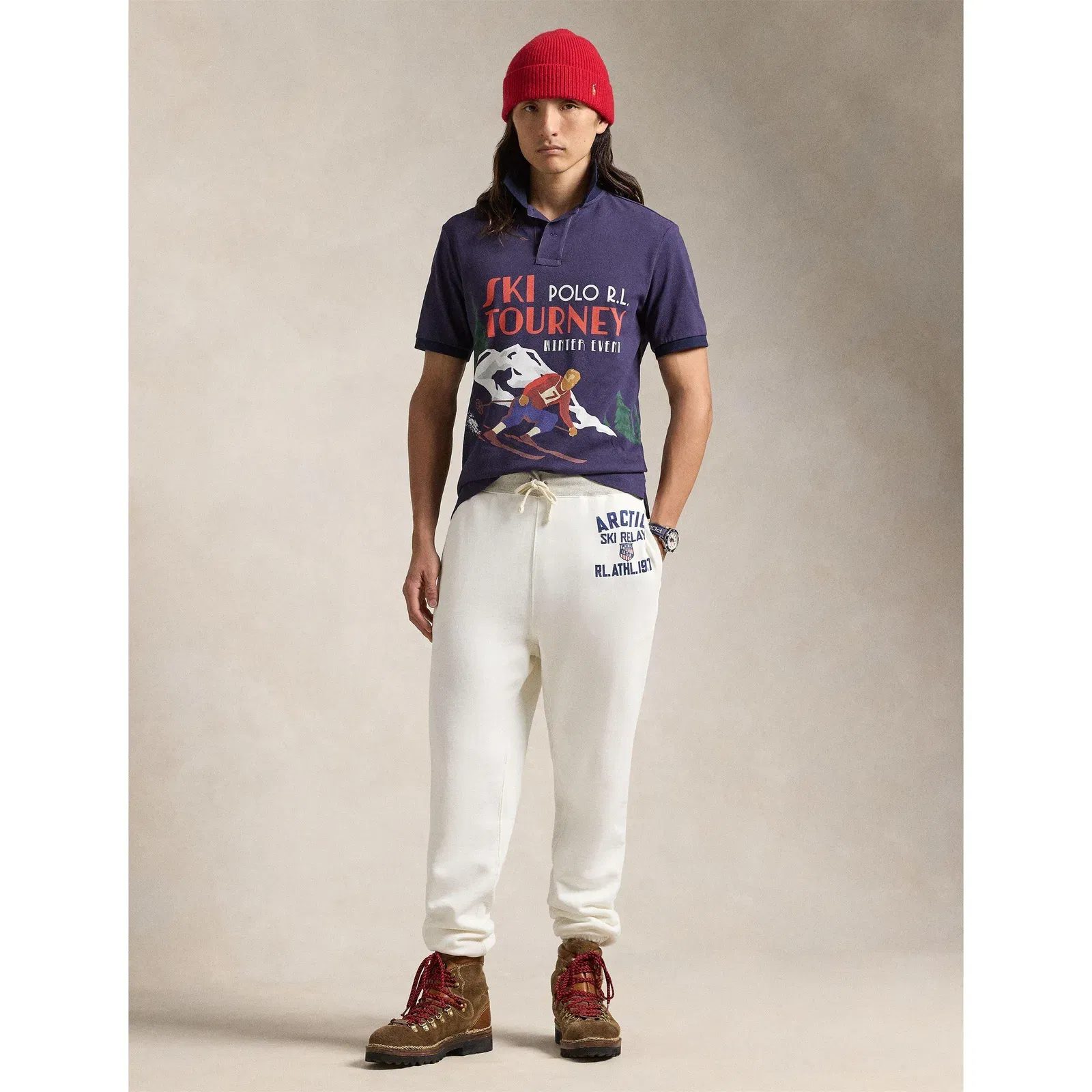 Ski Relay Tapered Jogging Bottoms