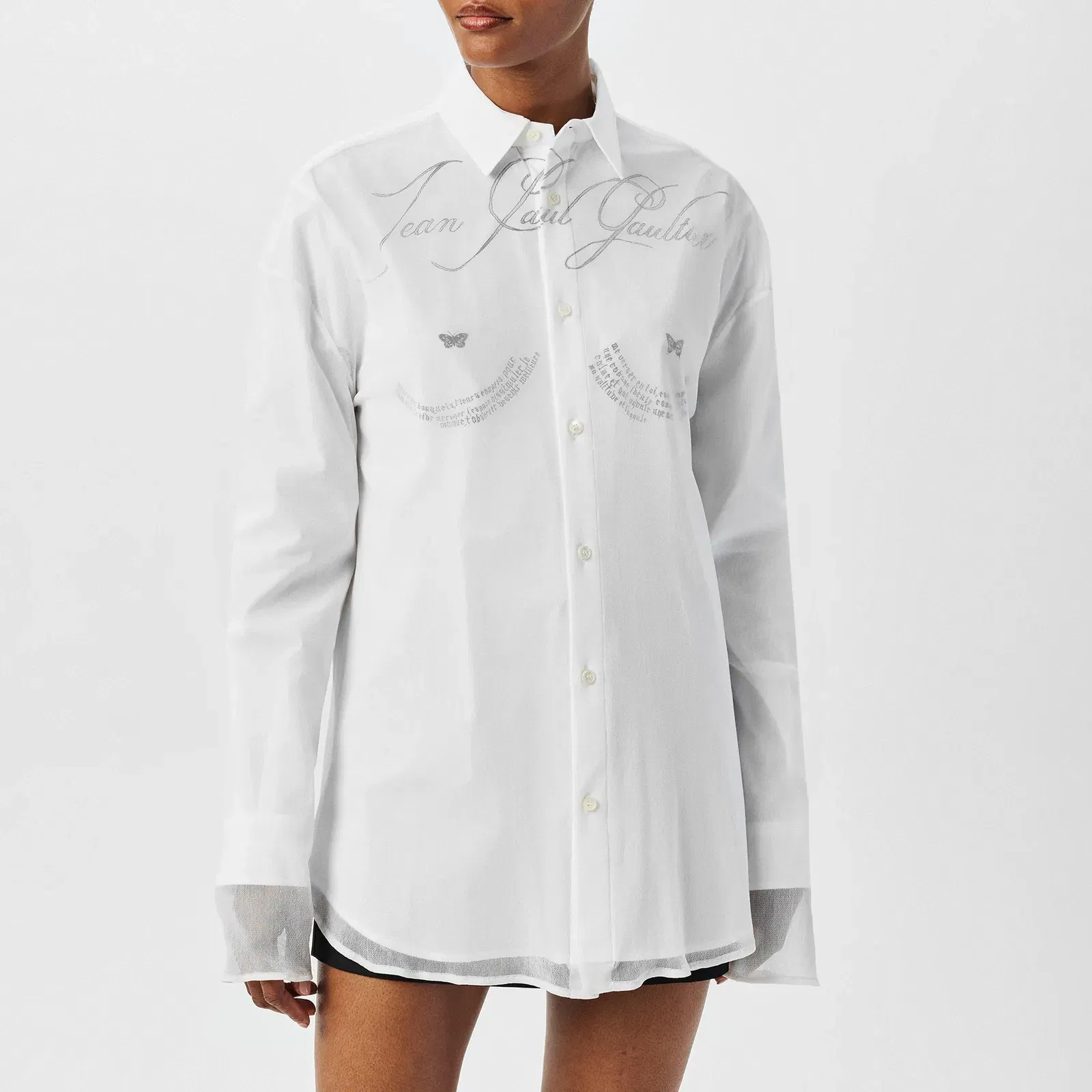 Tailored Collar Button-Through Shirt Dress