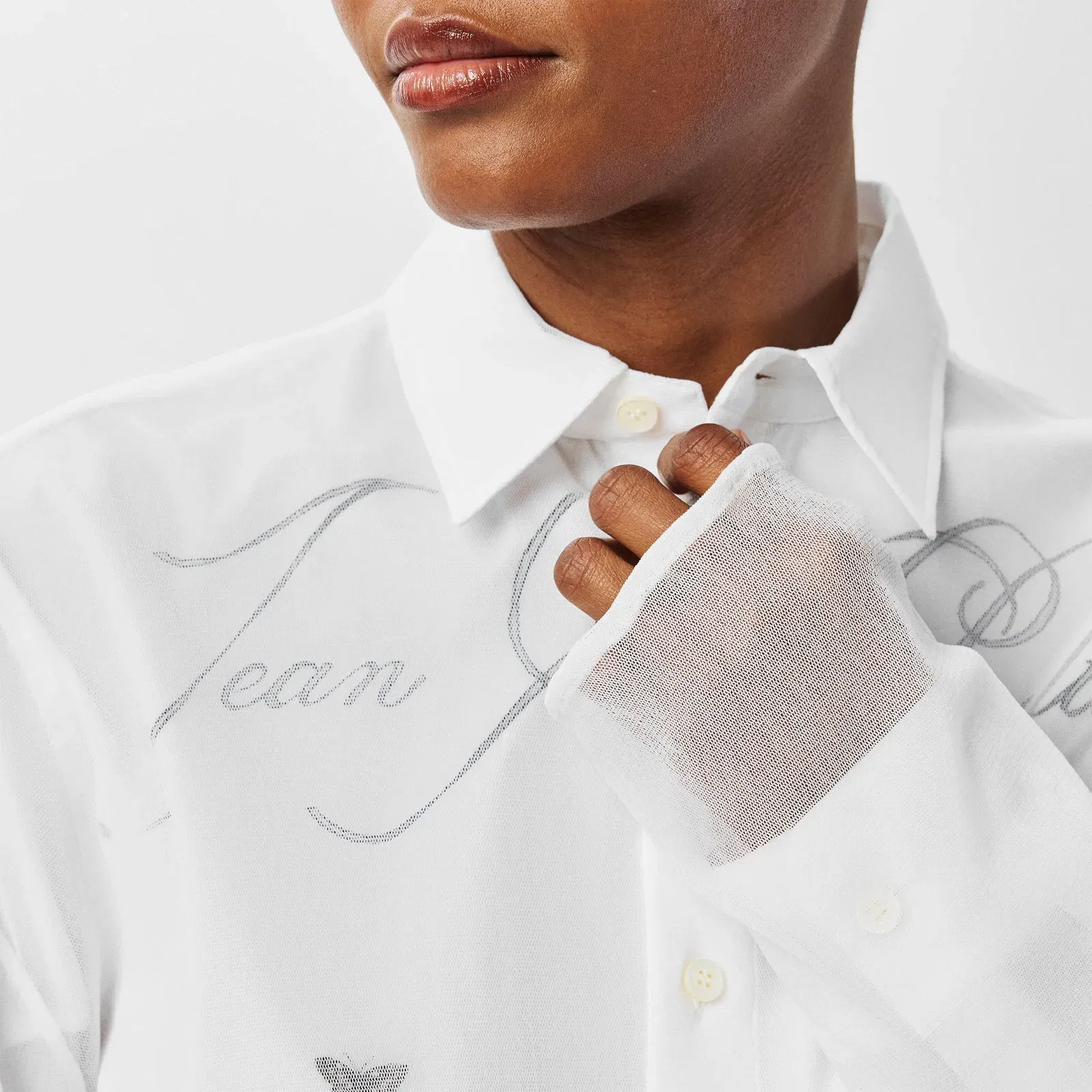 Tailored Collar Button-Through Shirt Dress