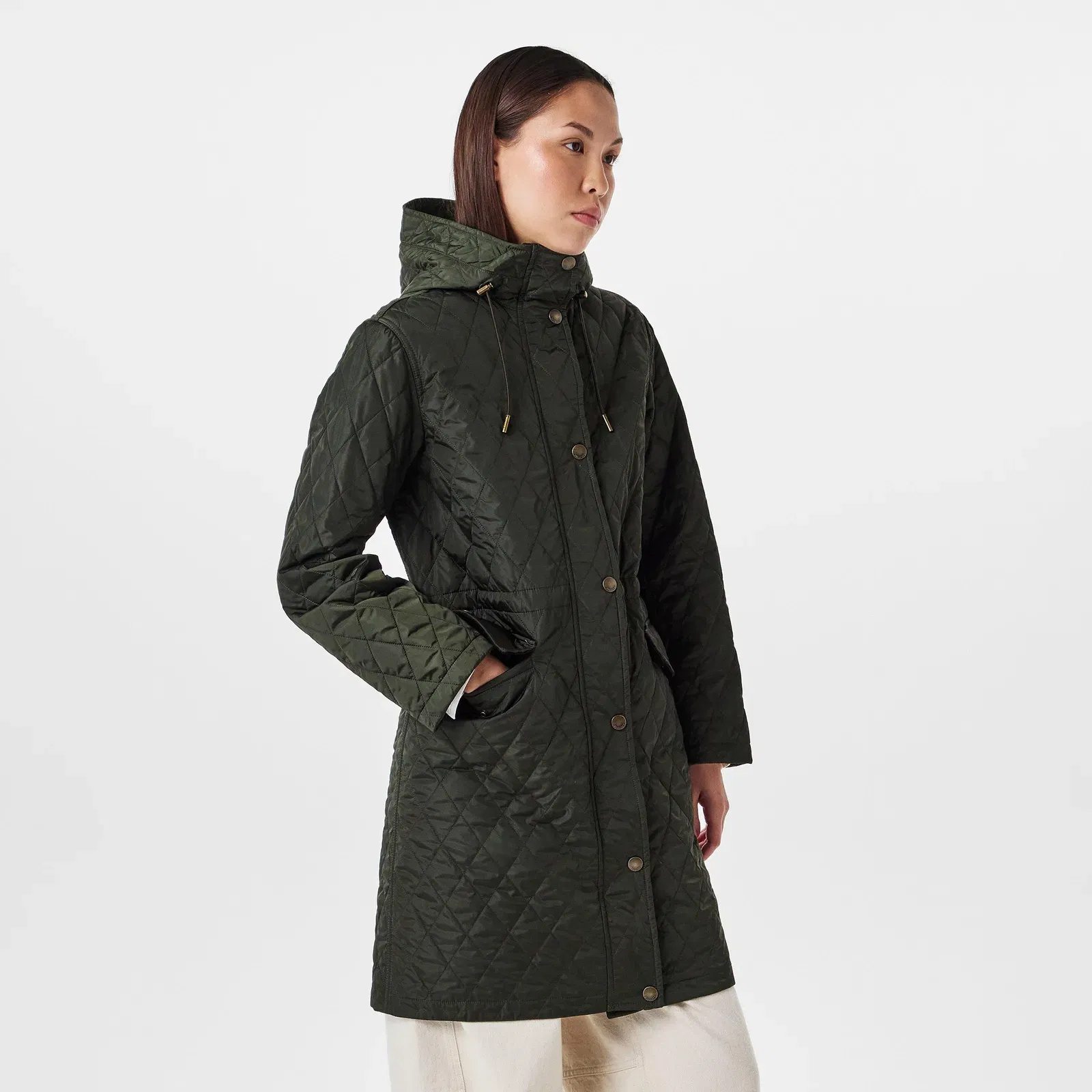 Hillgate Cropped Quilted Short Puffer Jacket