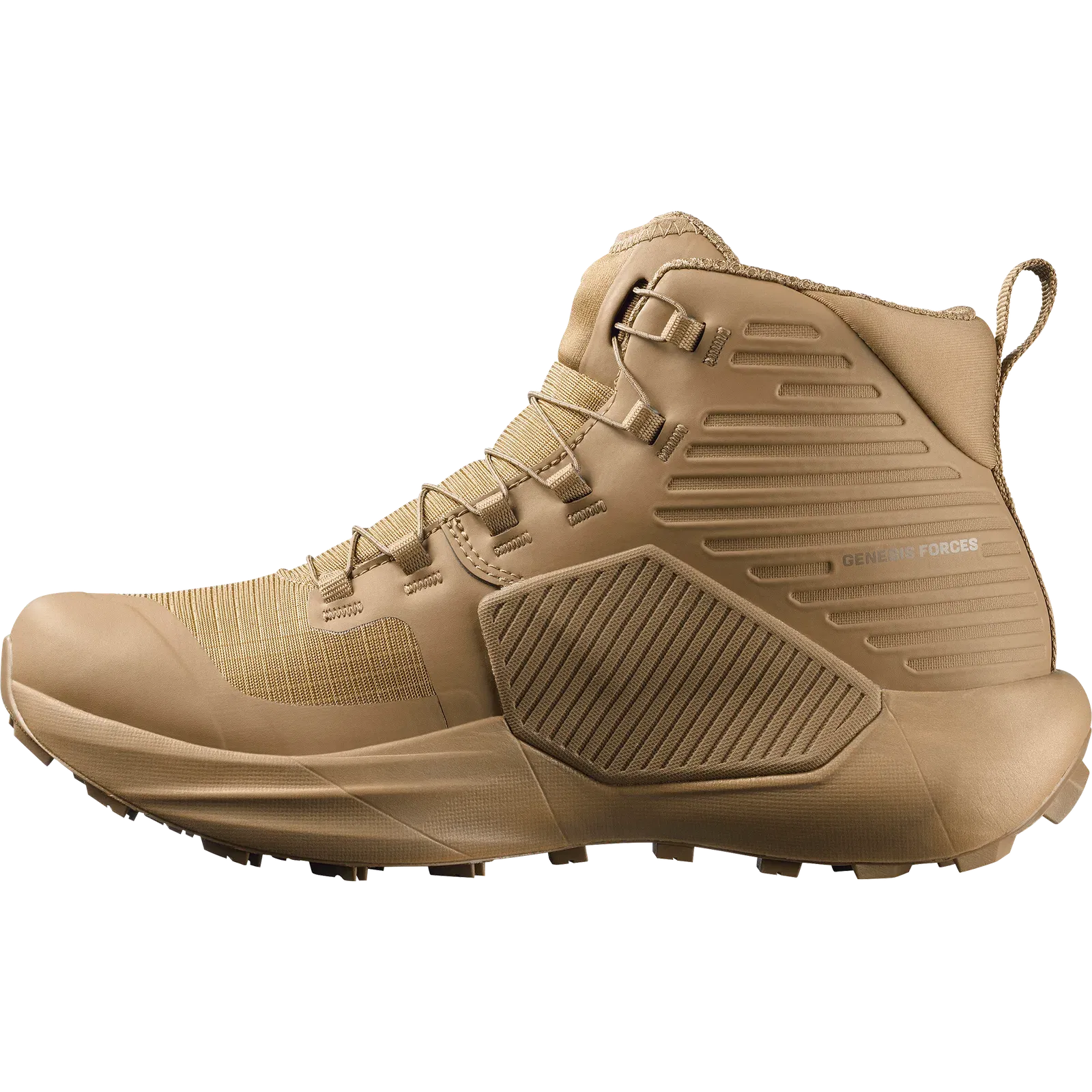 Salomon Genesis Forces Mid Forces Shoes Coyote Brown