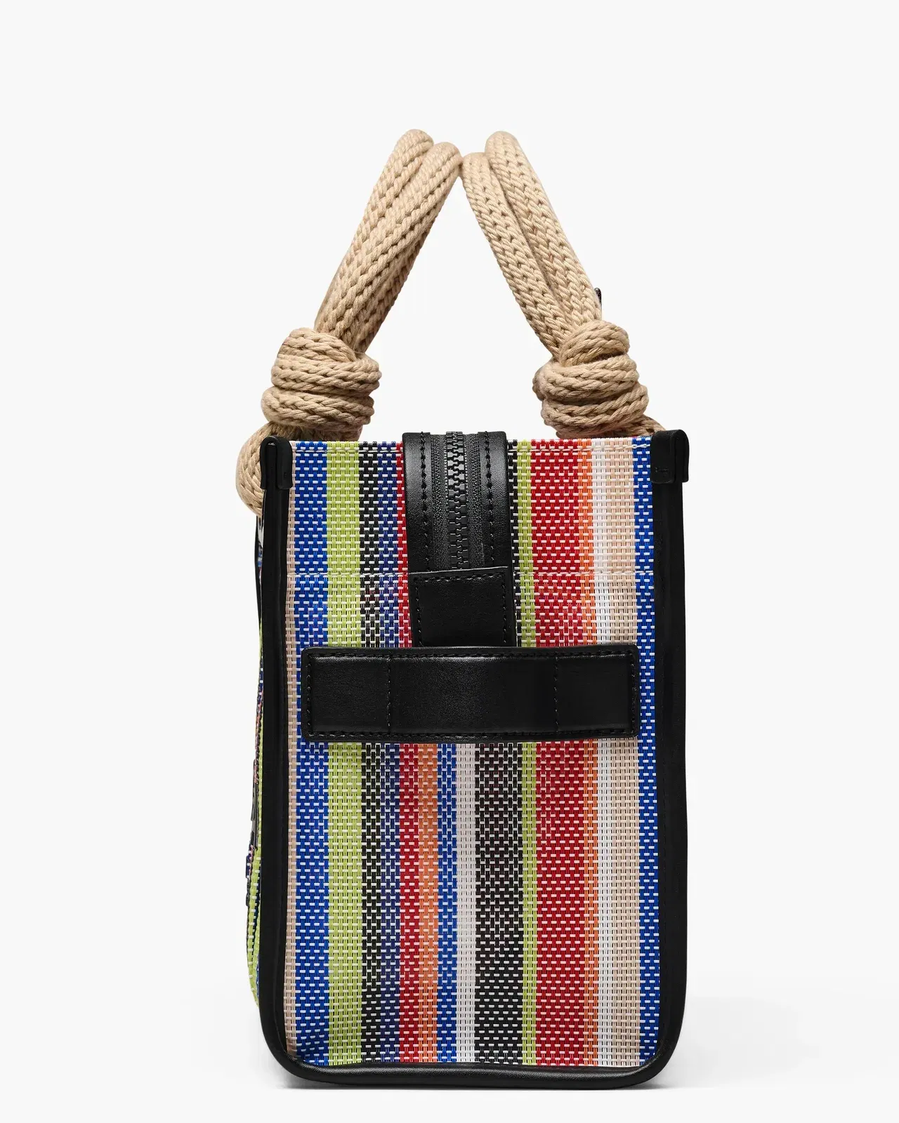 The Stripe Mesh Small Tote Bag