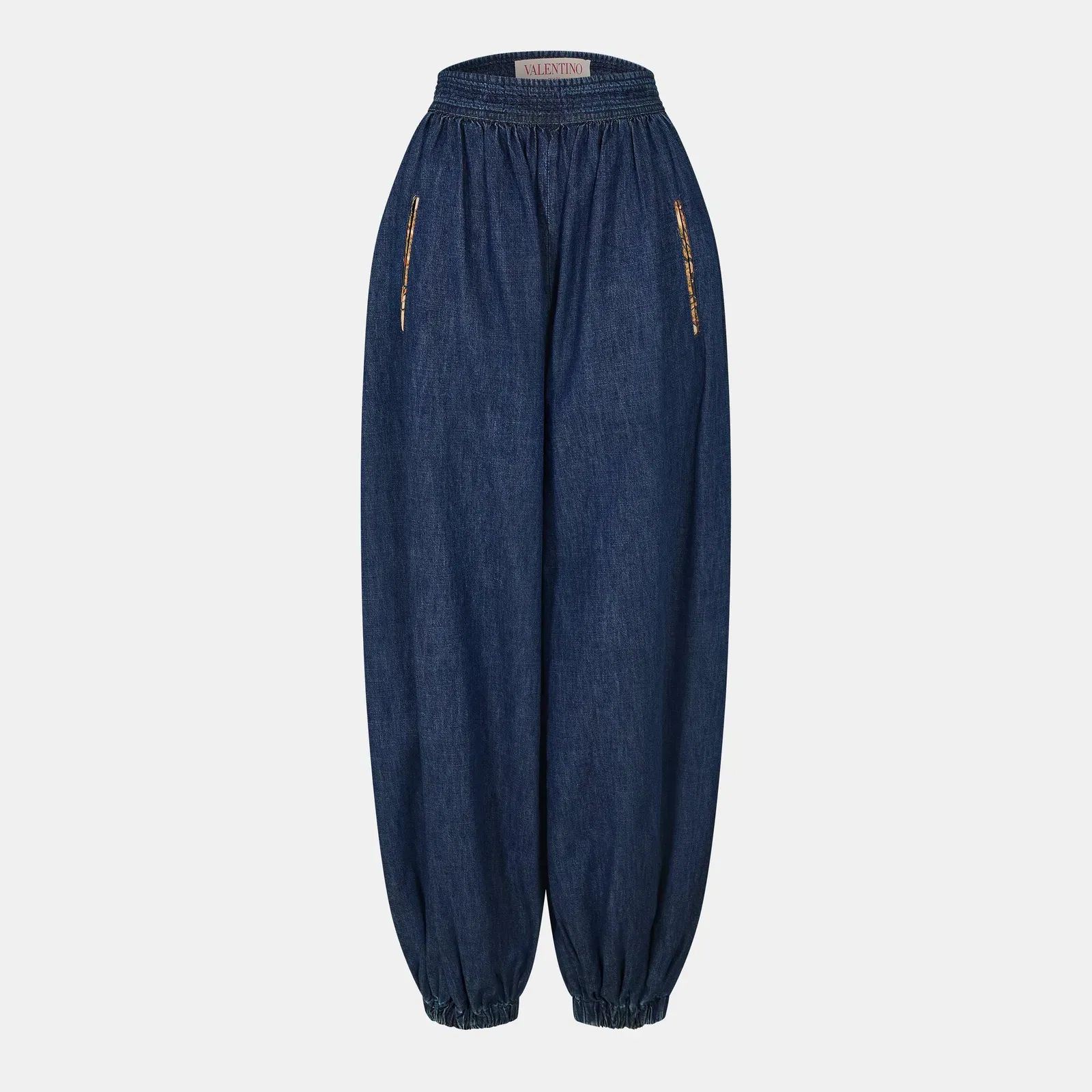 Val Denim Relaxed Fit Harem Trousers