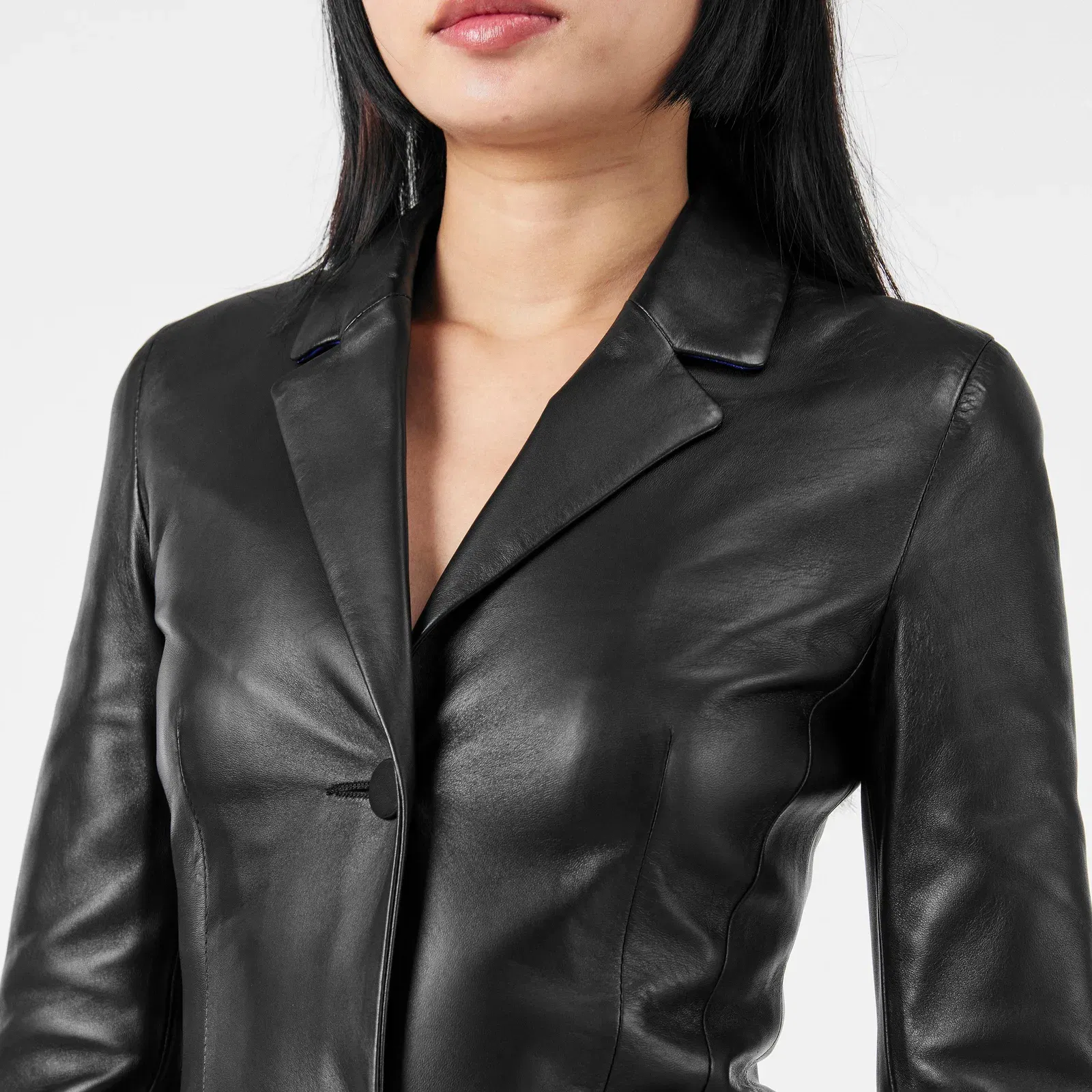 Genuine Leather Tailored Fit Leather Jacket