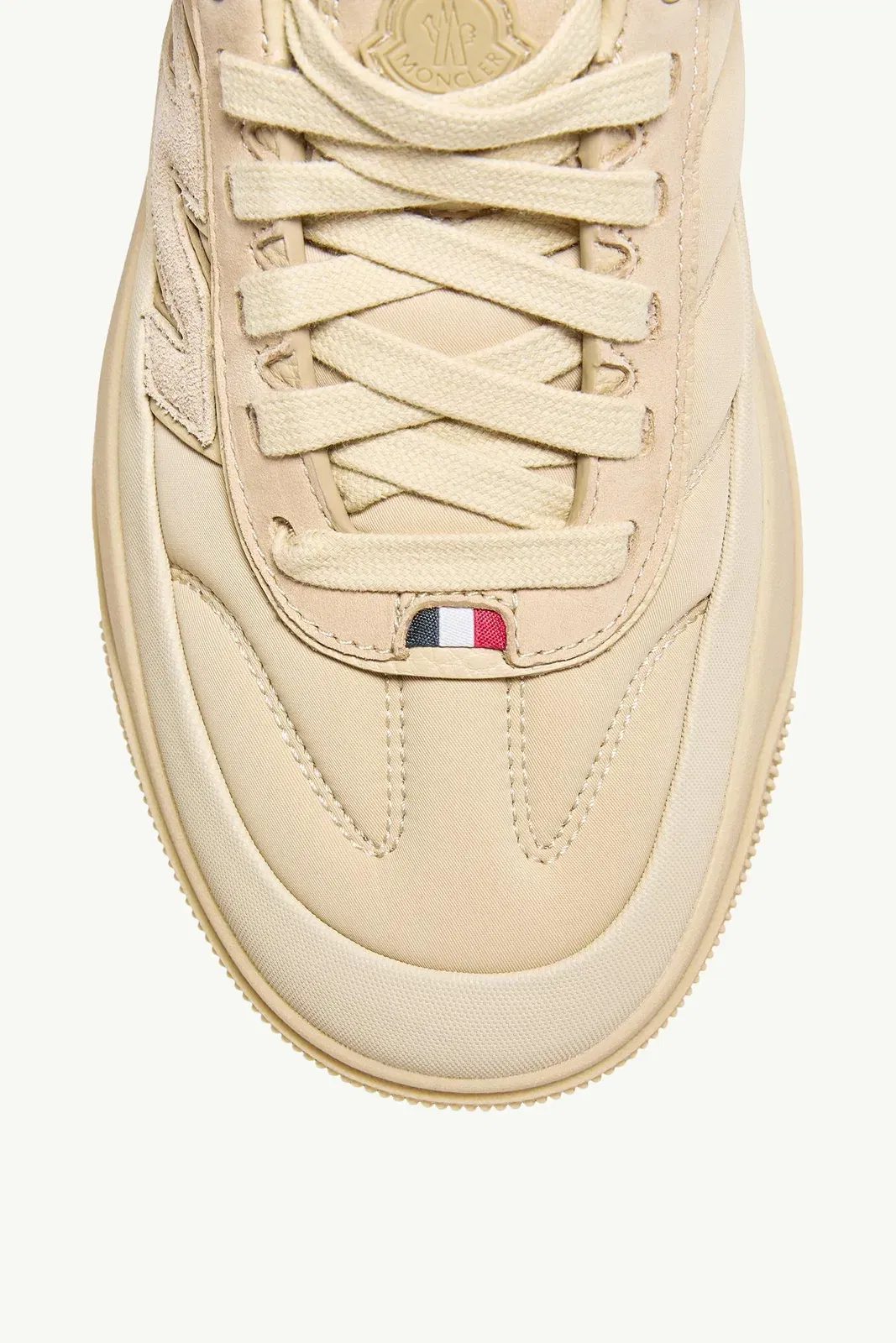 Moncler Moncler Altive Nubuck & Suede Sneakers Sand Beige