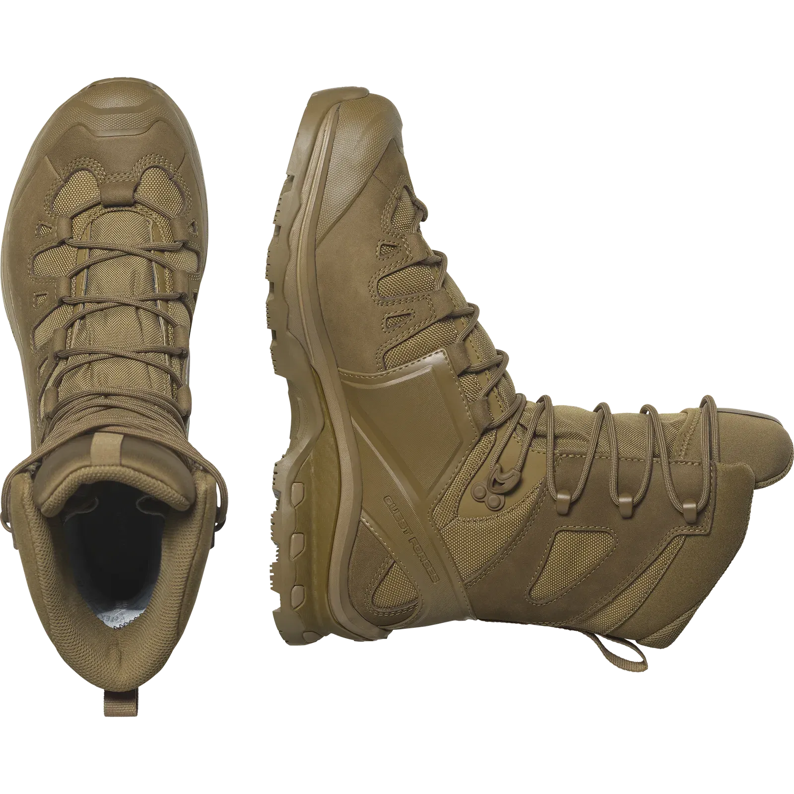 Salomon Quest 4D Forces 2 High Gore-Tex Forces Shoes Coyote Brown