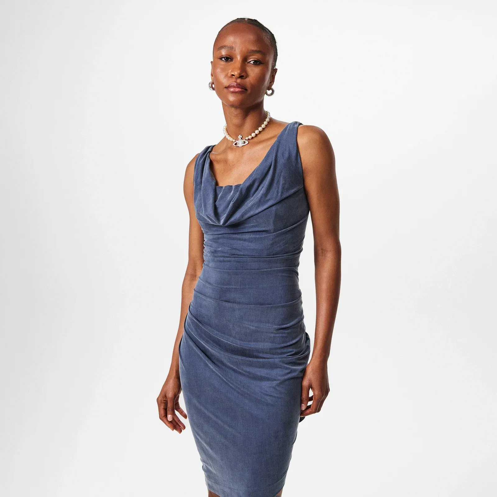 Structured Bodice Long Maxi Dress