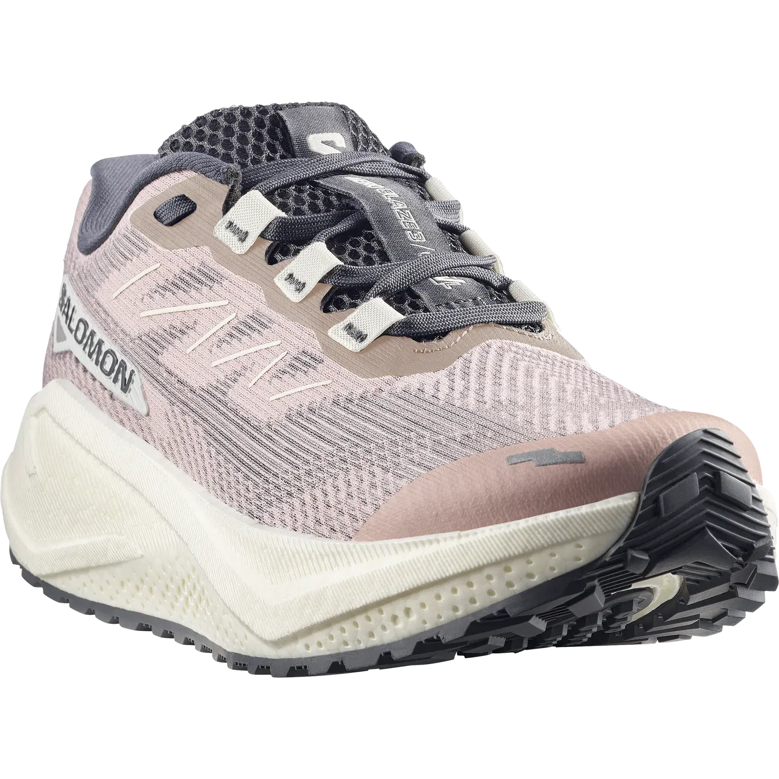 Salomon Aero Blaze 3 Grvl Gravel Running Shoes Womens Shadow Gray