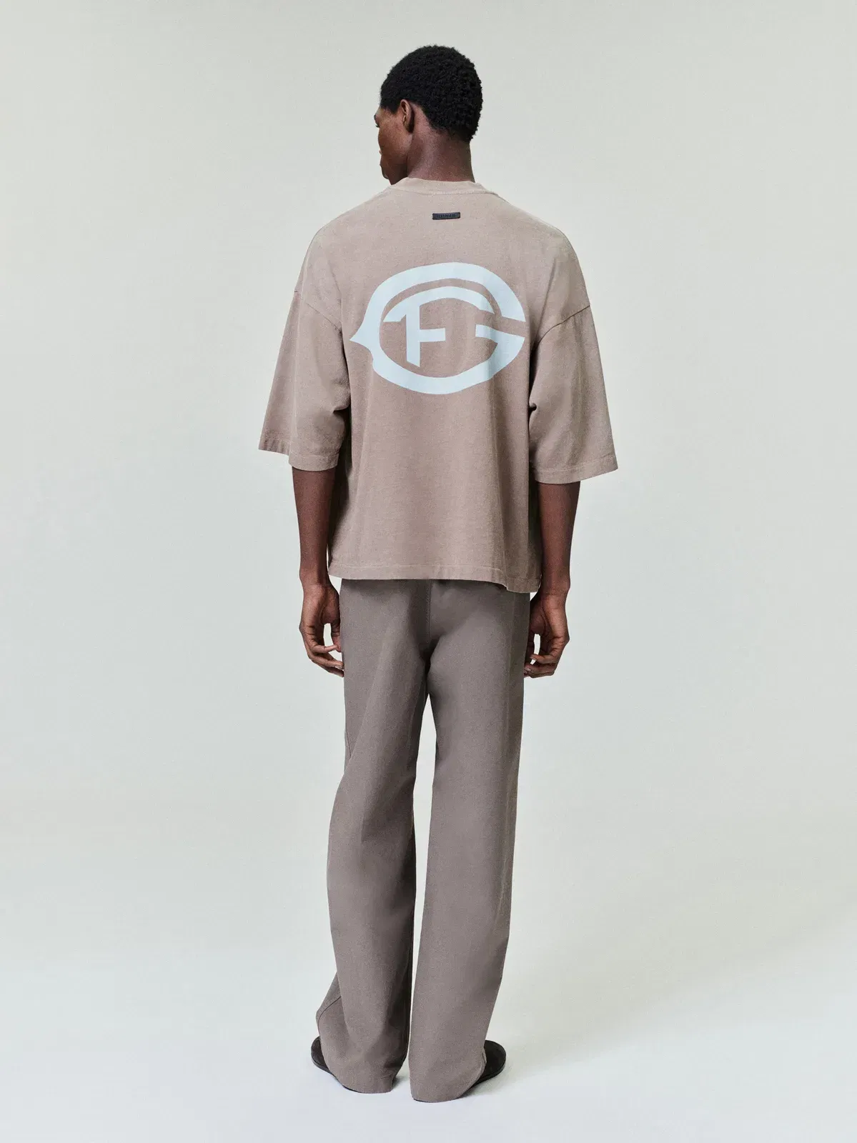 Essentials F Of G T-Shirt Dune Pearl