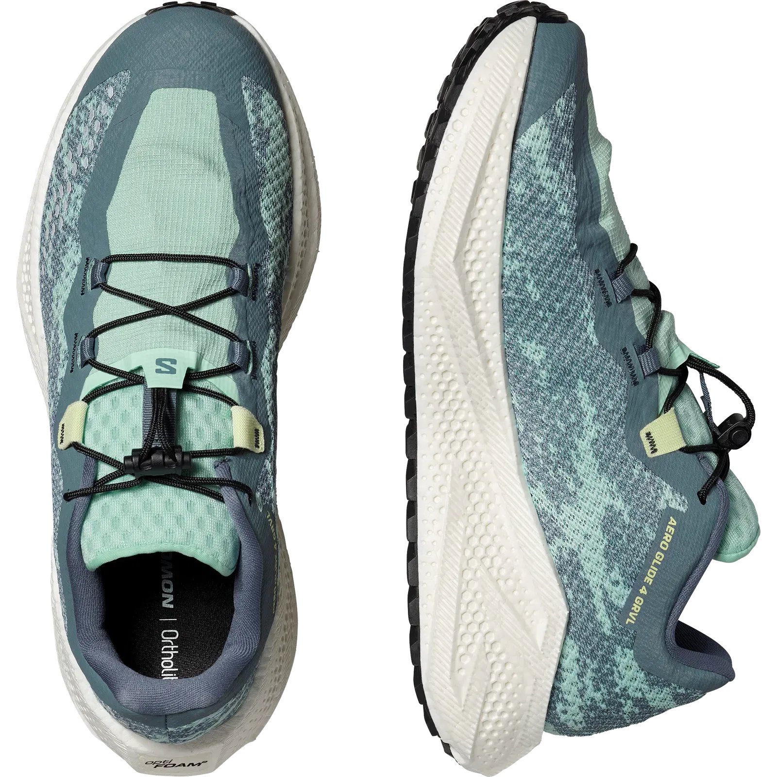 Salomon Aero Glide 4 Grvl Gravel Running Shoes Stormy Weather