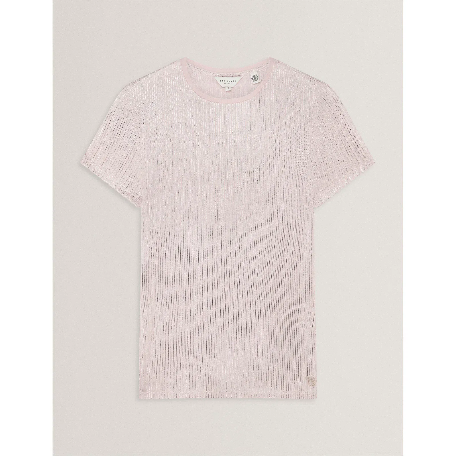 Metallic Slim Fit T-Shirt