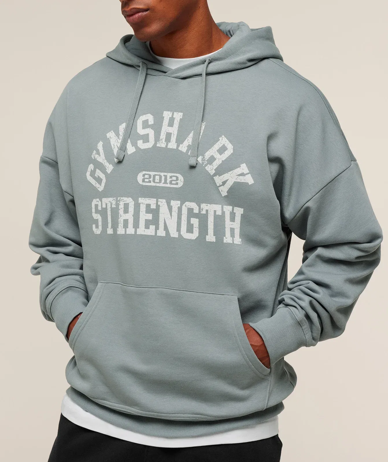 Gymshark 2012 Strength Hoodie - Denim Grey