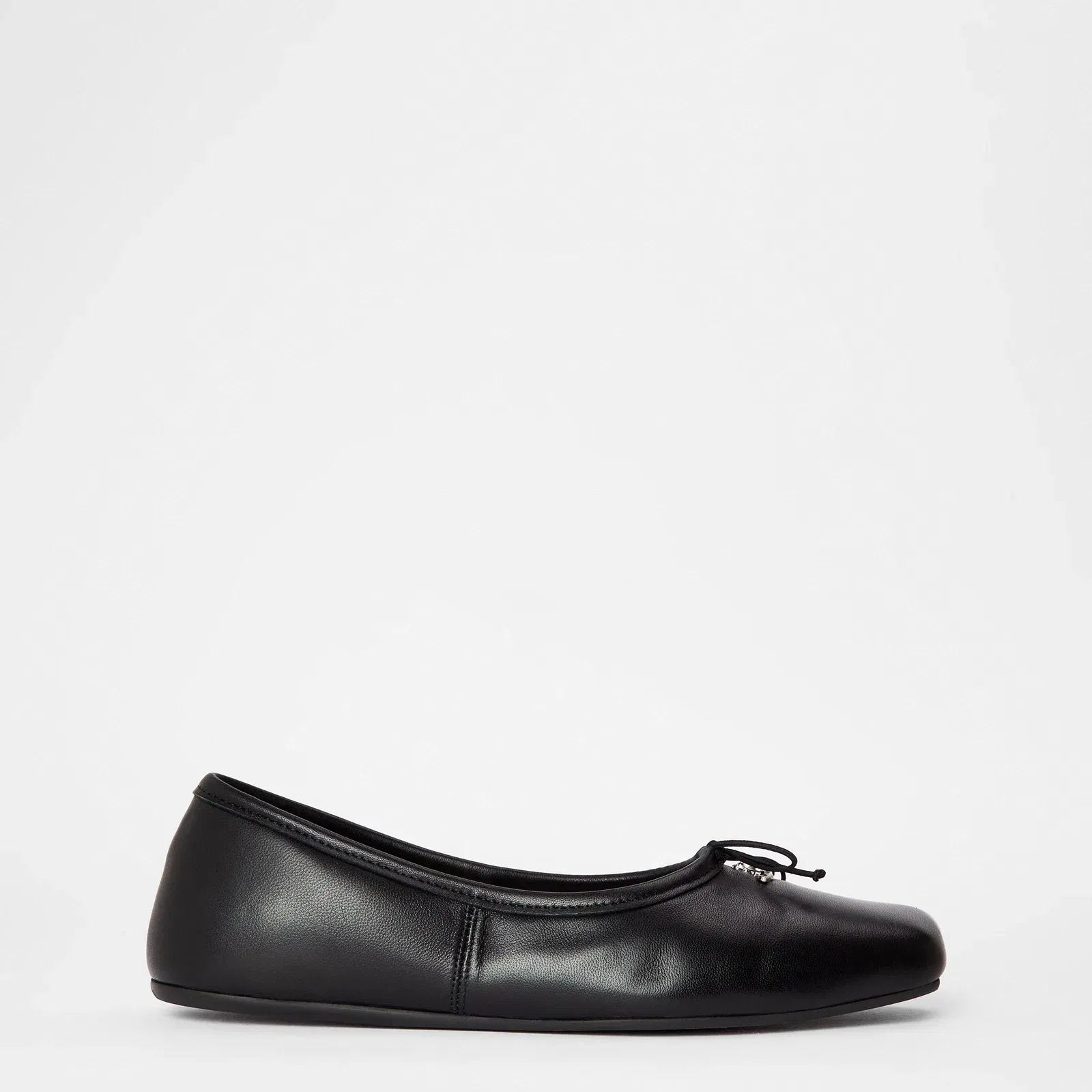 Leather Brigitte Ballerina Pumps