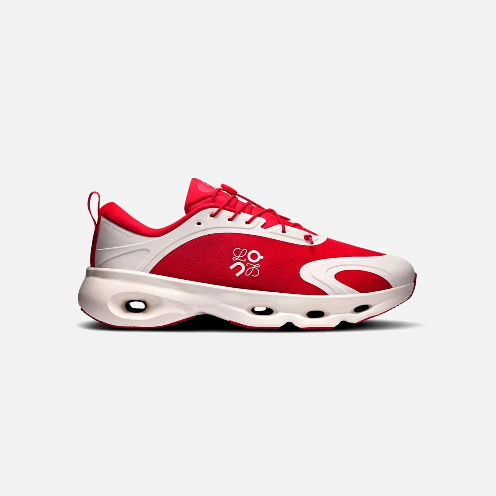 ON Running Cloudsolo LOEWE Red Eggshell