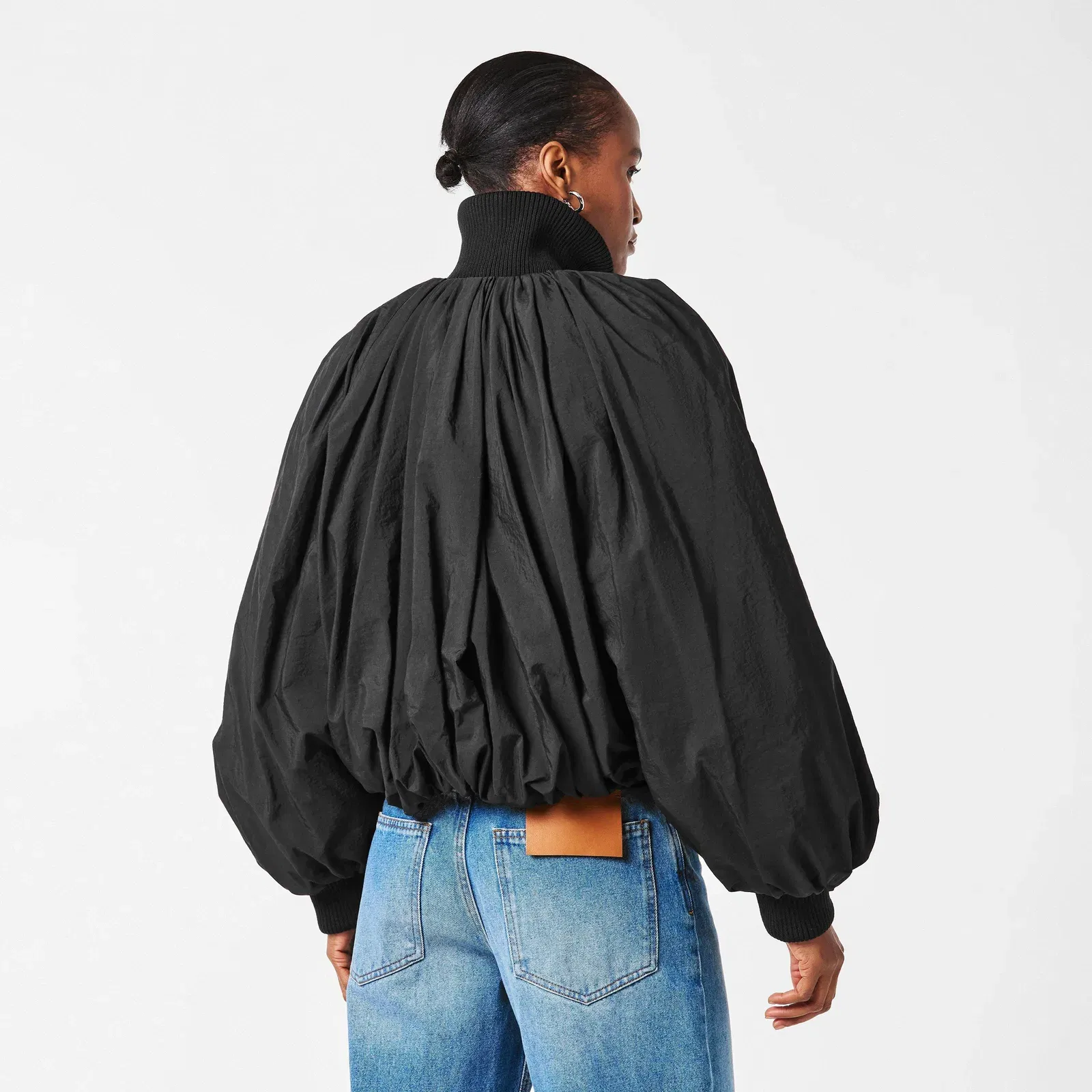 Jacquard Bomber Jacket