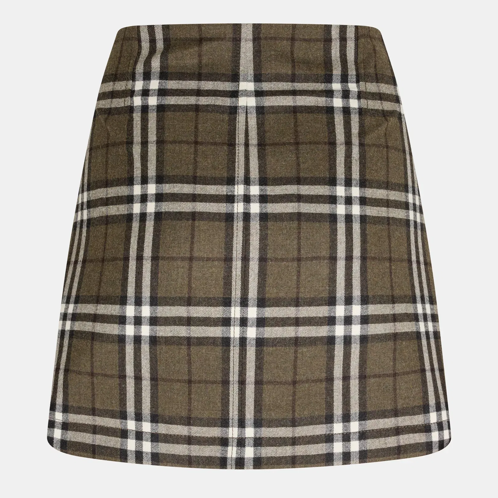 Check Tailored Mini Skirt
