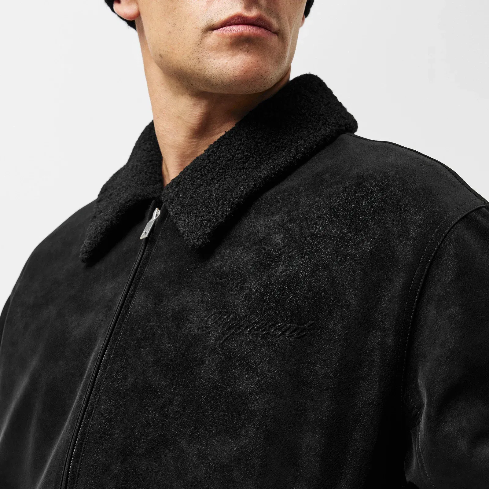 Tailored Fit Shearling Jacket