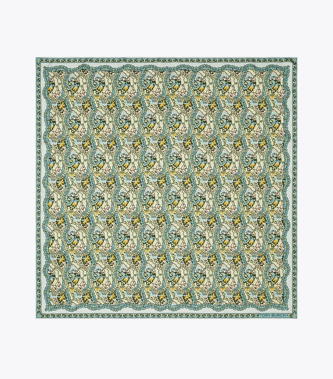 Dream Paisley Silk Square Scarf