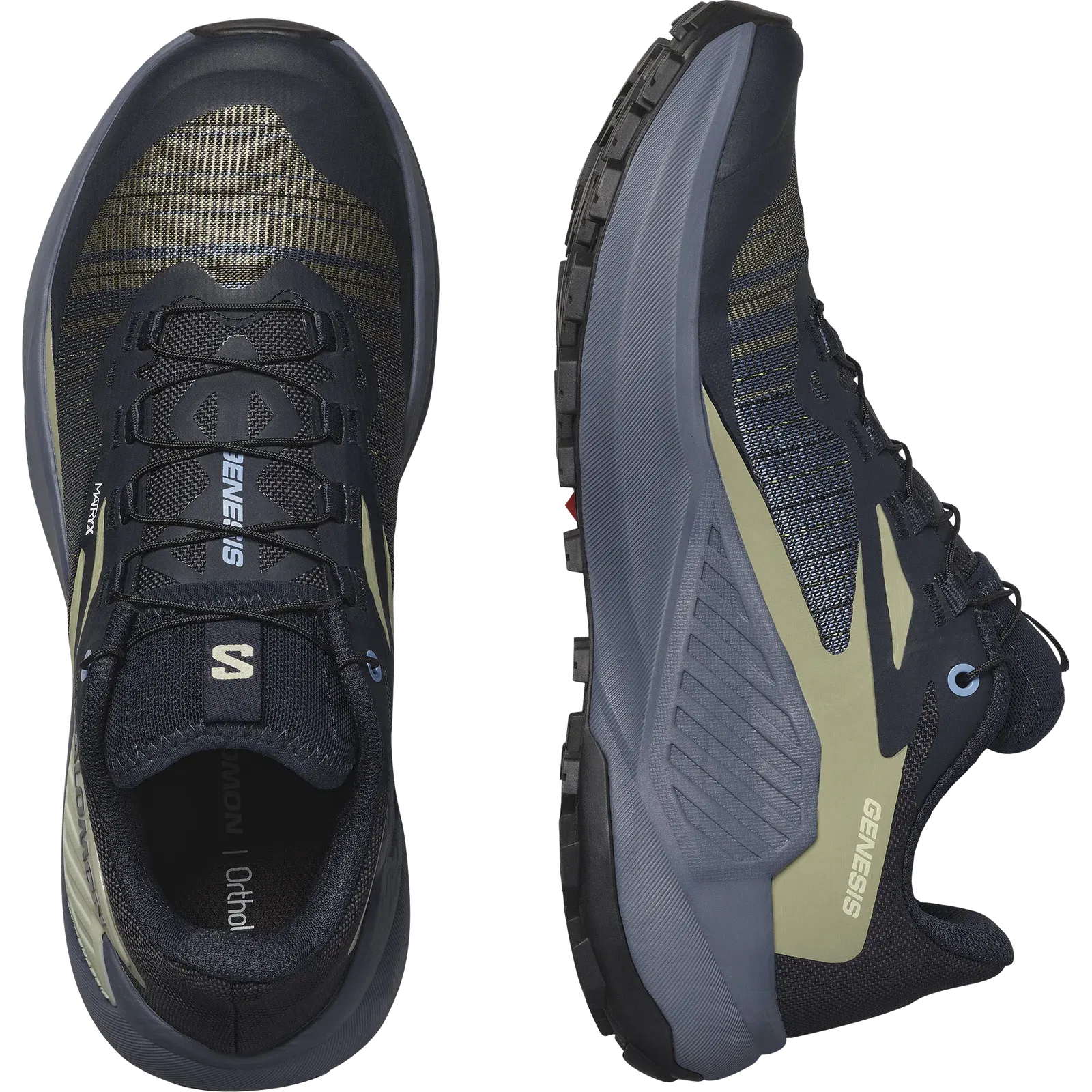 Salomon Genesis Trail Running Shoes Womens Carbon